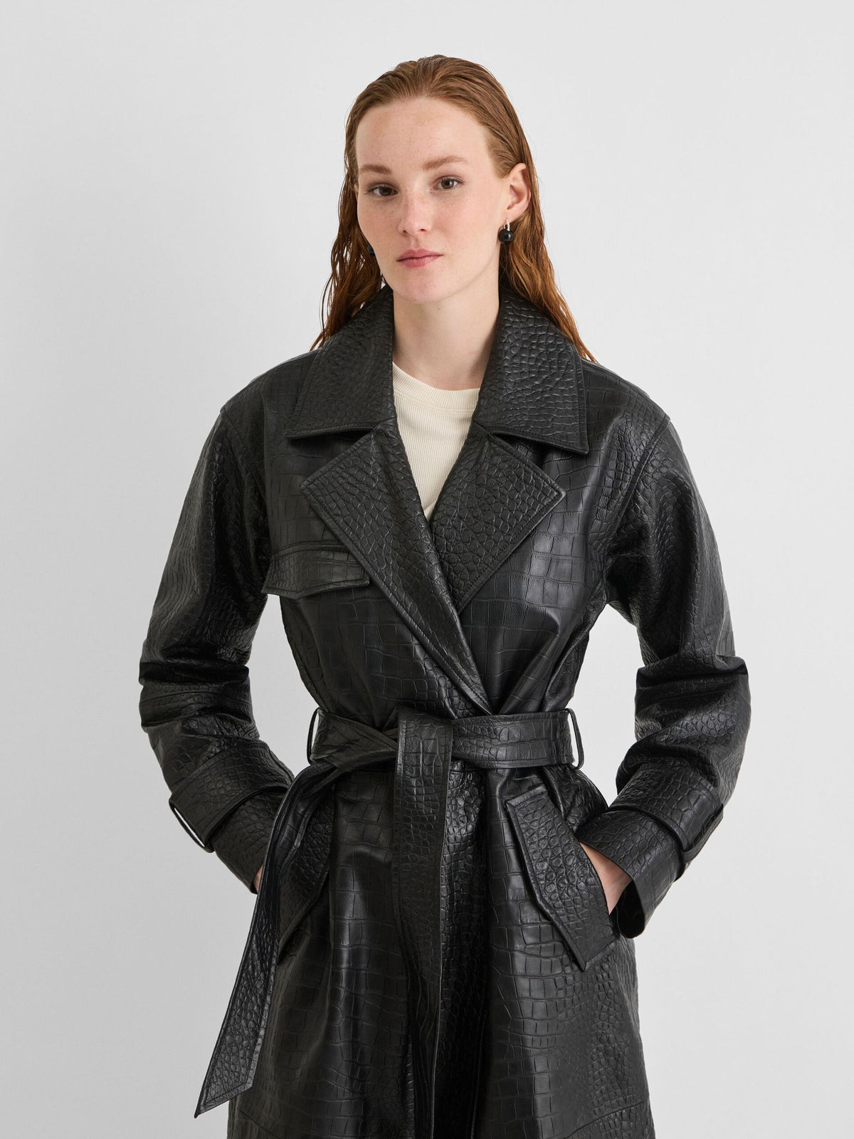 ROUGE EDIT Coat "Maya" meteorite