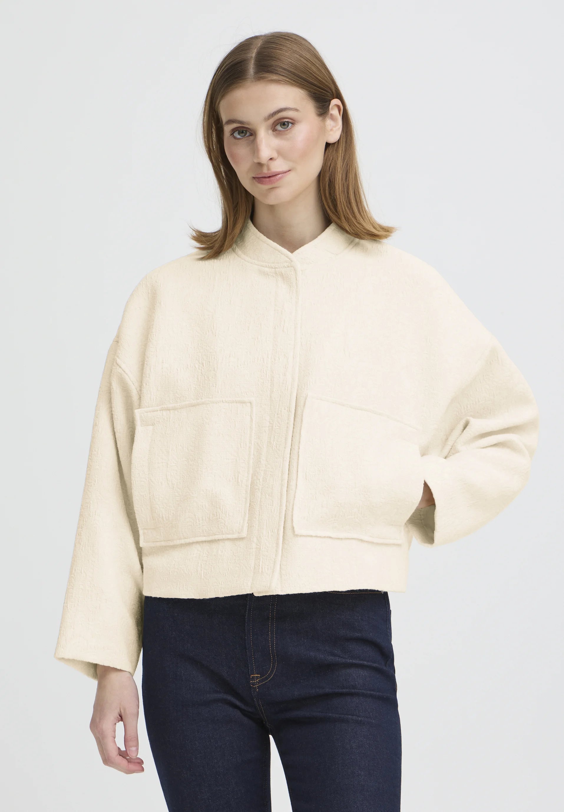 ICHI Jacket "Fapora" birch