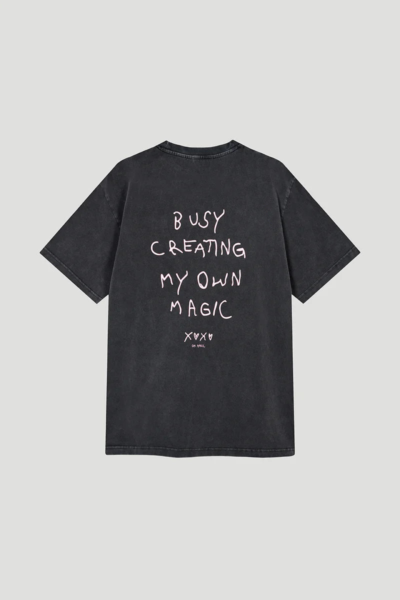 OH APRIL T-Shirt "Magic" dark grey