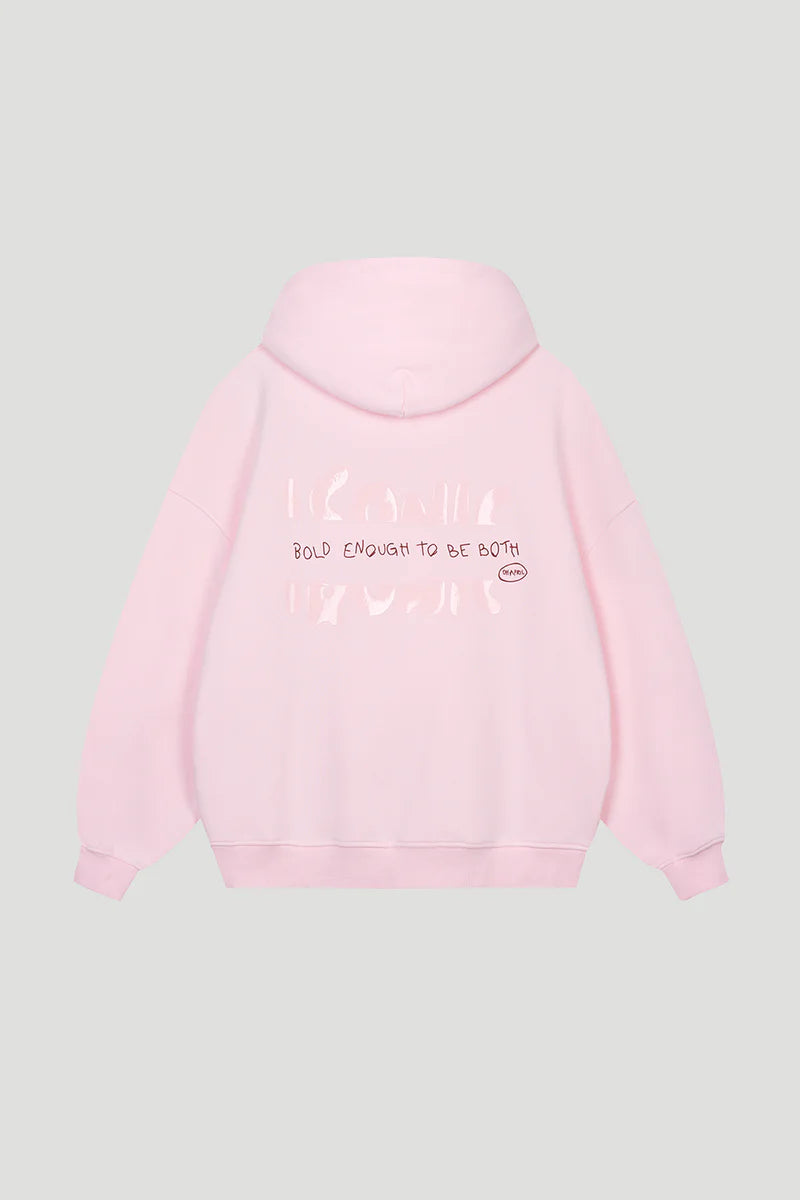 OH APRIL Hoodie "Iconic" sugar pink