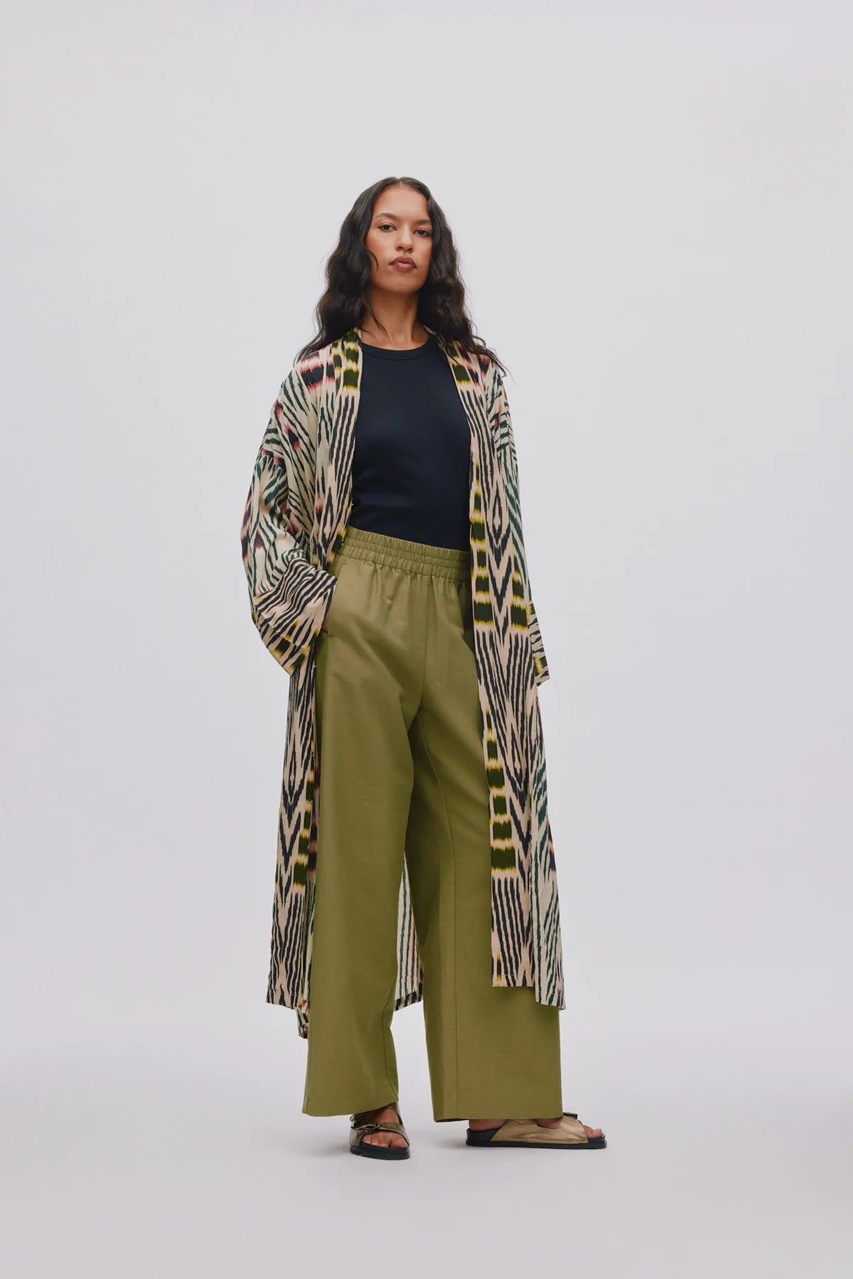 RABENS SALONER Dress "Sunita" forest