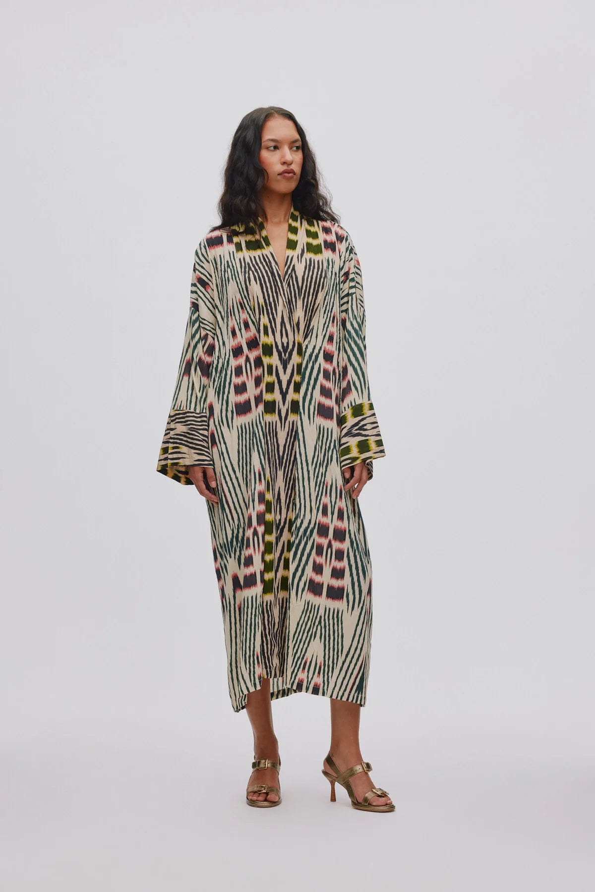 RABENS SALONER Dress "Sunita" forest