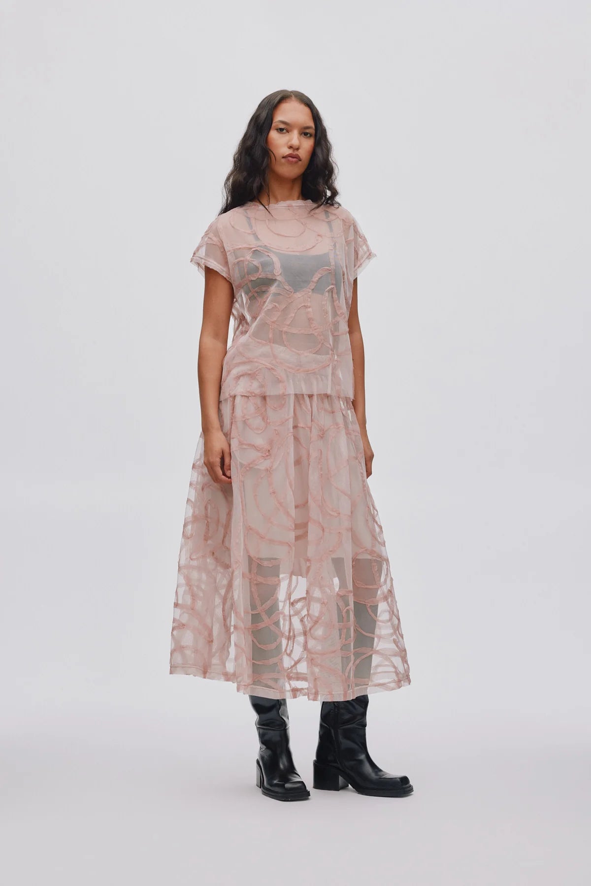 RABENS SALONER Top "Gritt" blush
