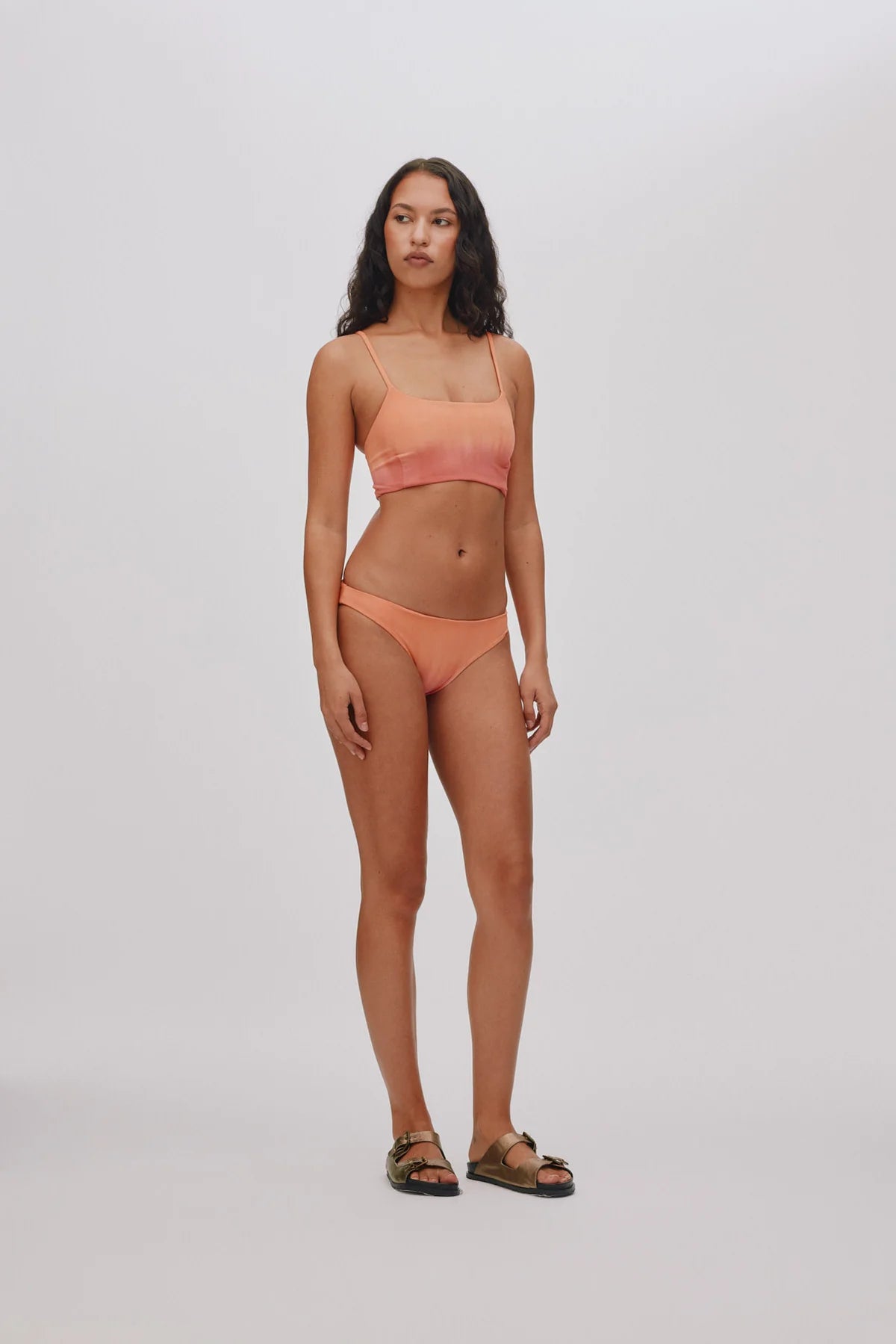 RABENS SALONER Swimwear "Rudy" mandarin pink