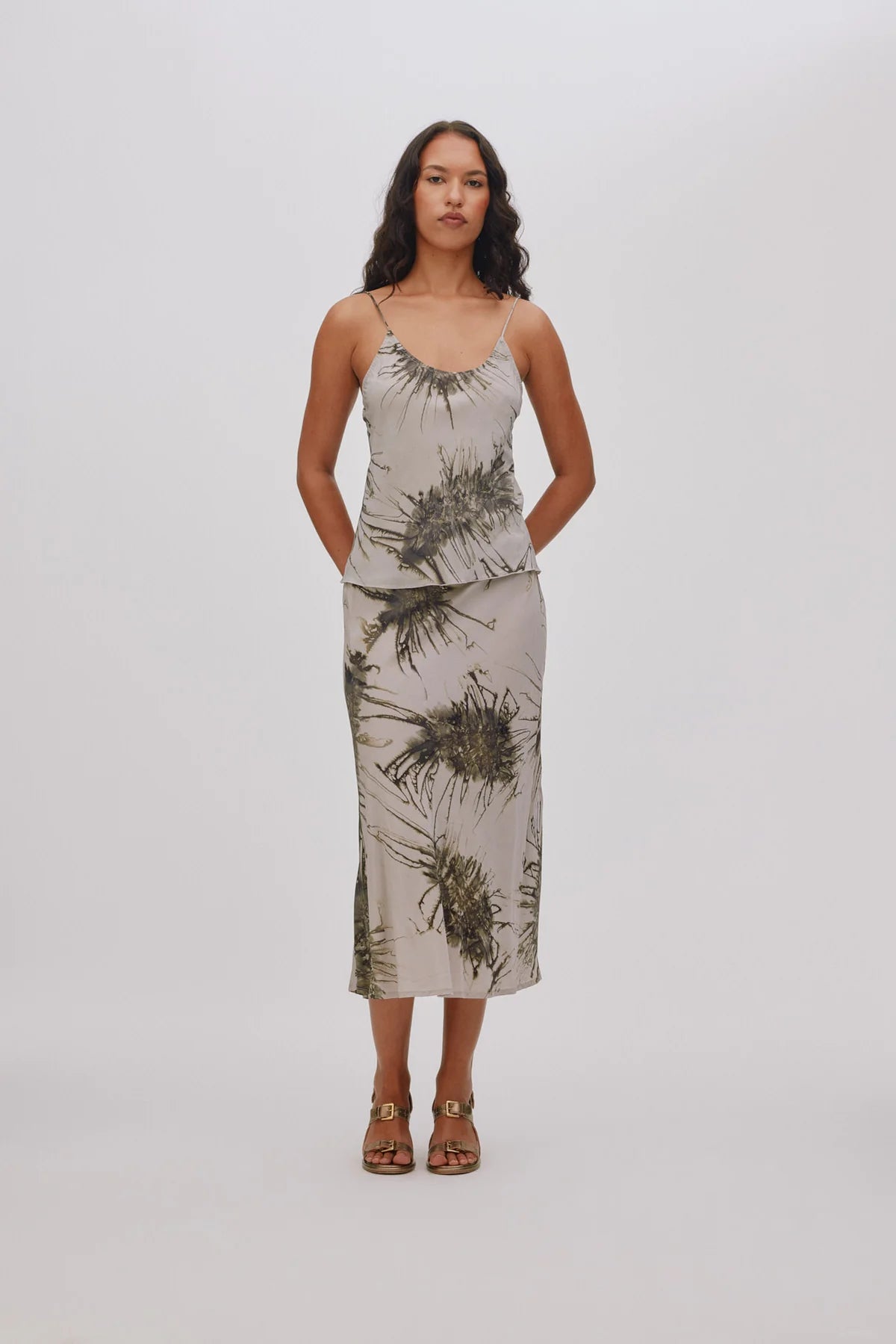 RABENS SALONER Skirt "Elmi" grey