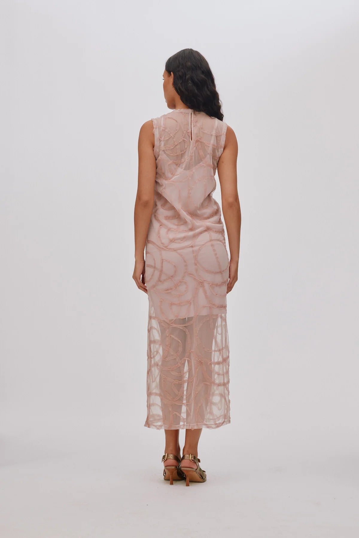 RABENS SALONER Dress "Vita" blush