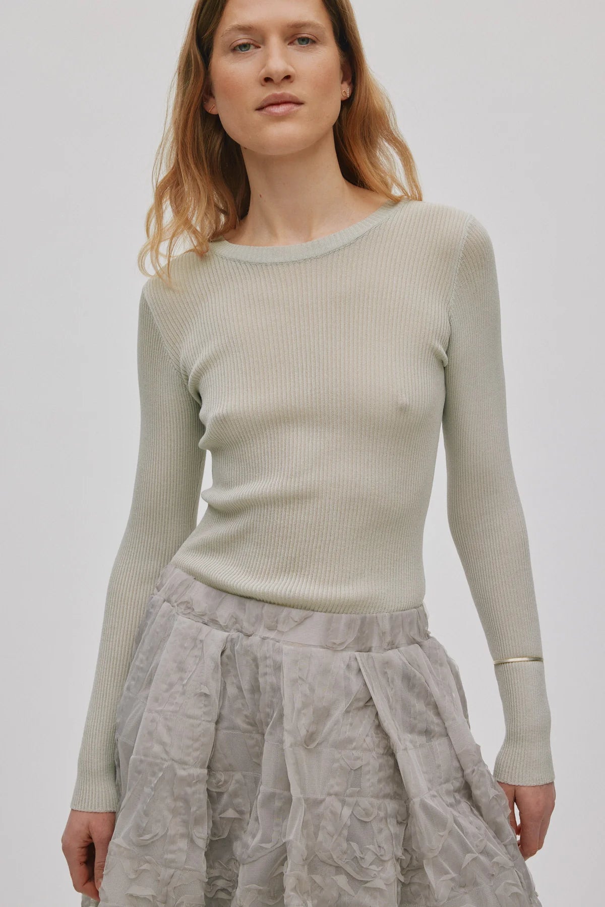 RABENS SALONER Skirt "Sibora" silver