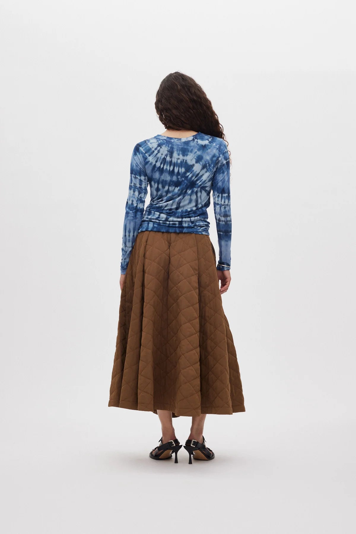 RABENS SALONER Skirt "Bisharo" chestnut