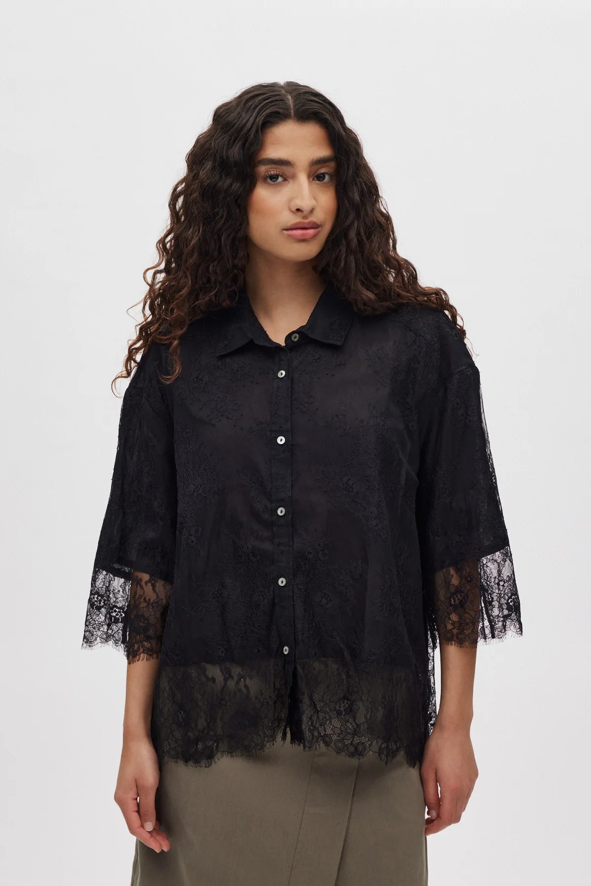 RABENS SALONER Shirt "Babara" black