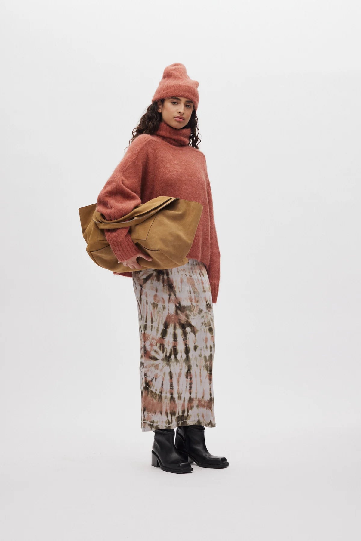 RABENS SALONER Bag "Semira" whiskey