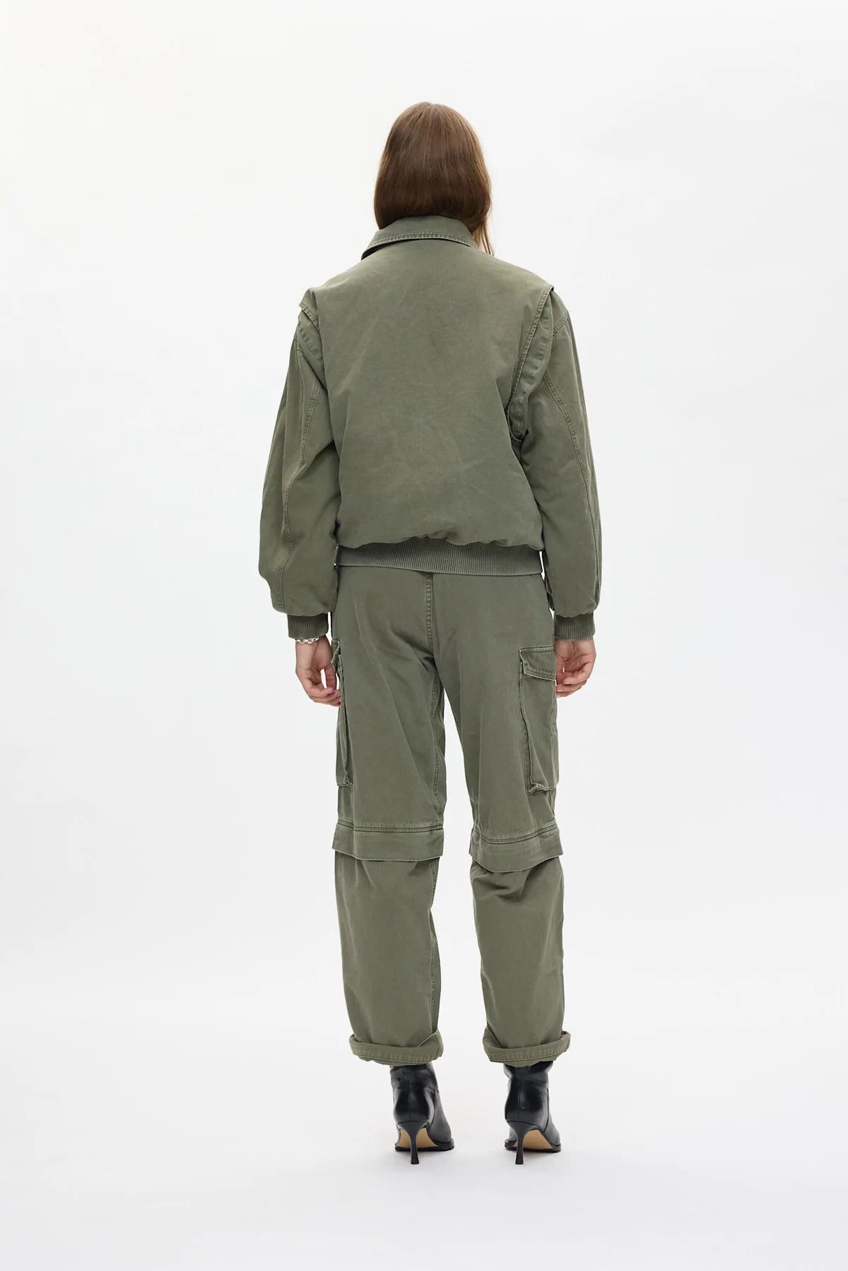 RABENS SALONER Jacket "Ezmira" washed sage