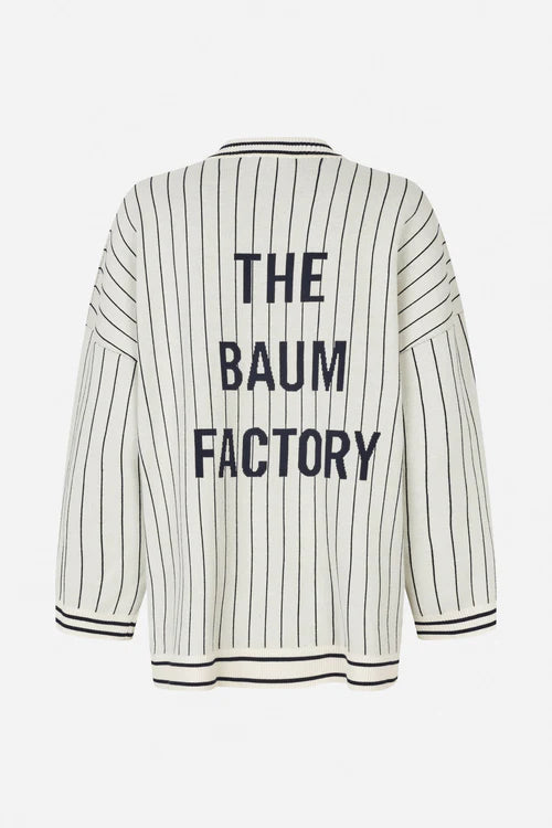 Baum & Pferdgarten Cardigan navy stripes