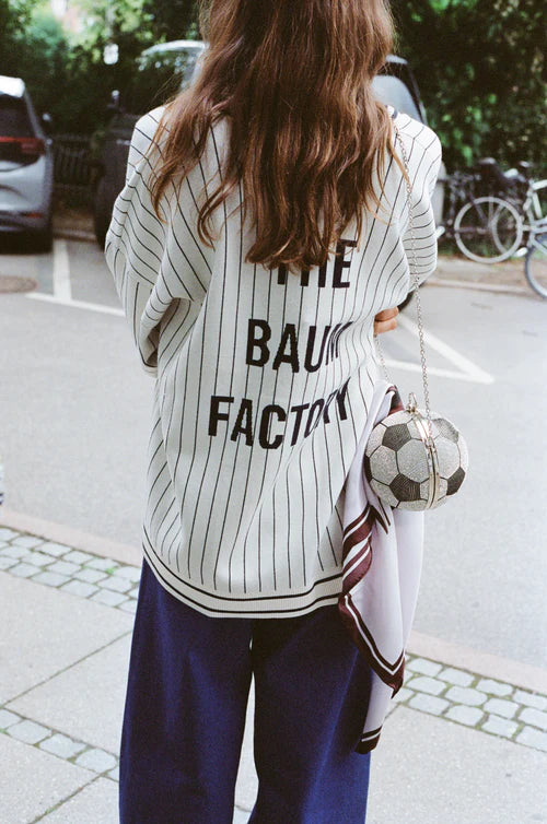 Baum & Pferdgarten Cardigan navy stripes