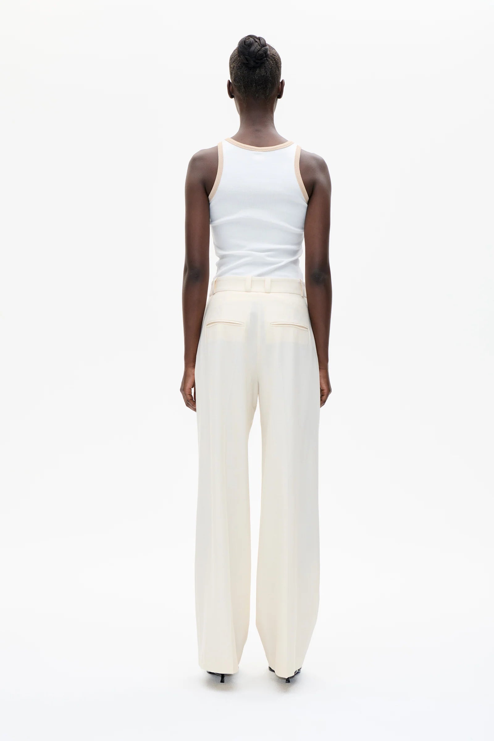 BAUM & PFERDGARTEN Pants "Neya" ivory