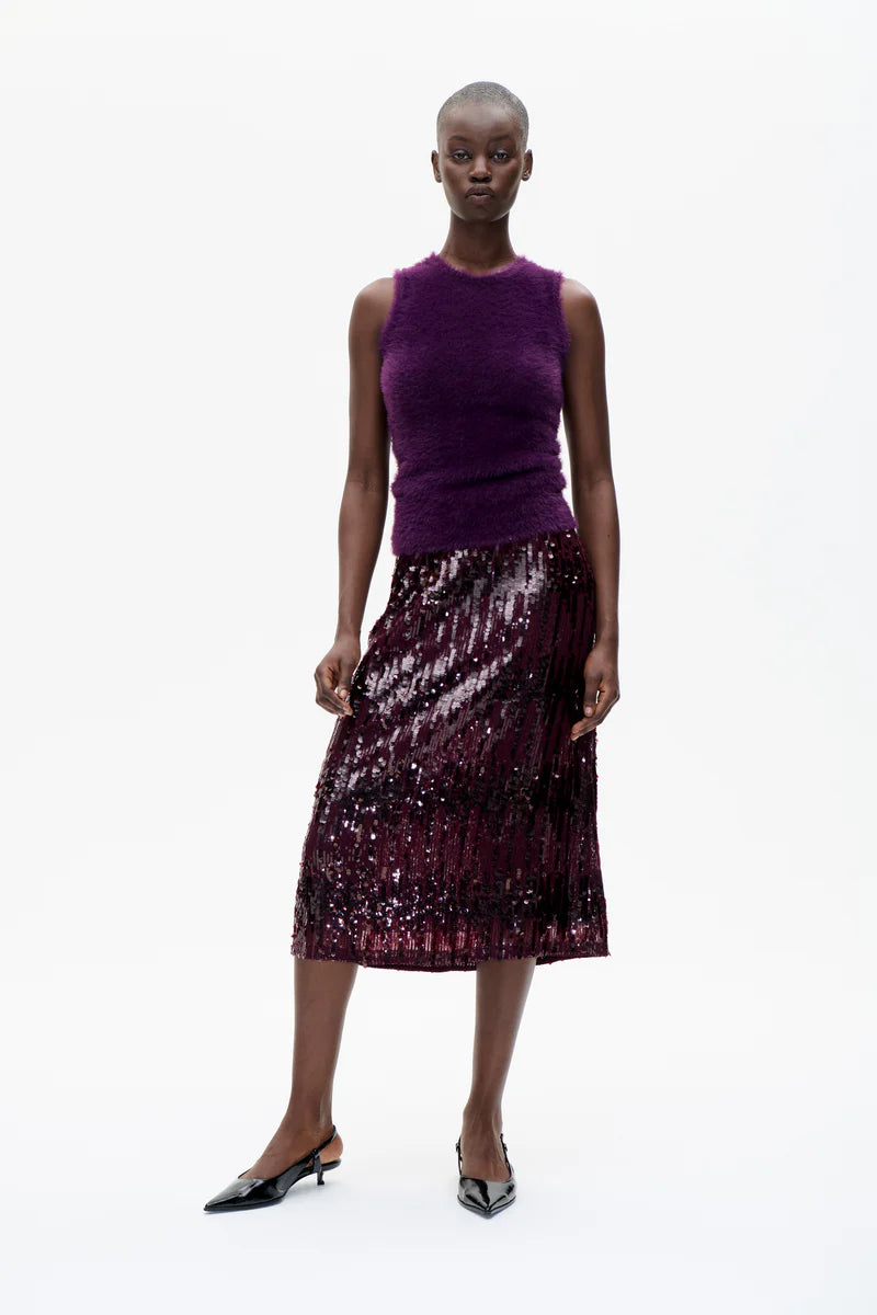 Baum & Pferdgarten Skirt "Jaino" plum