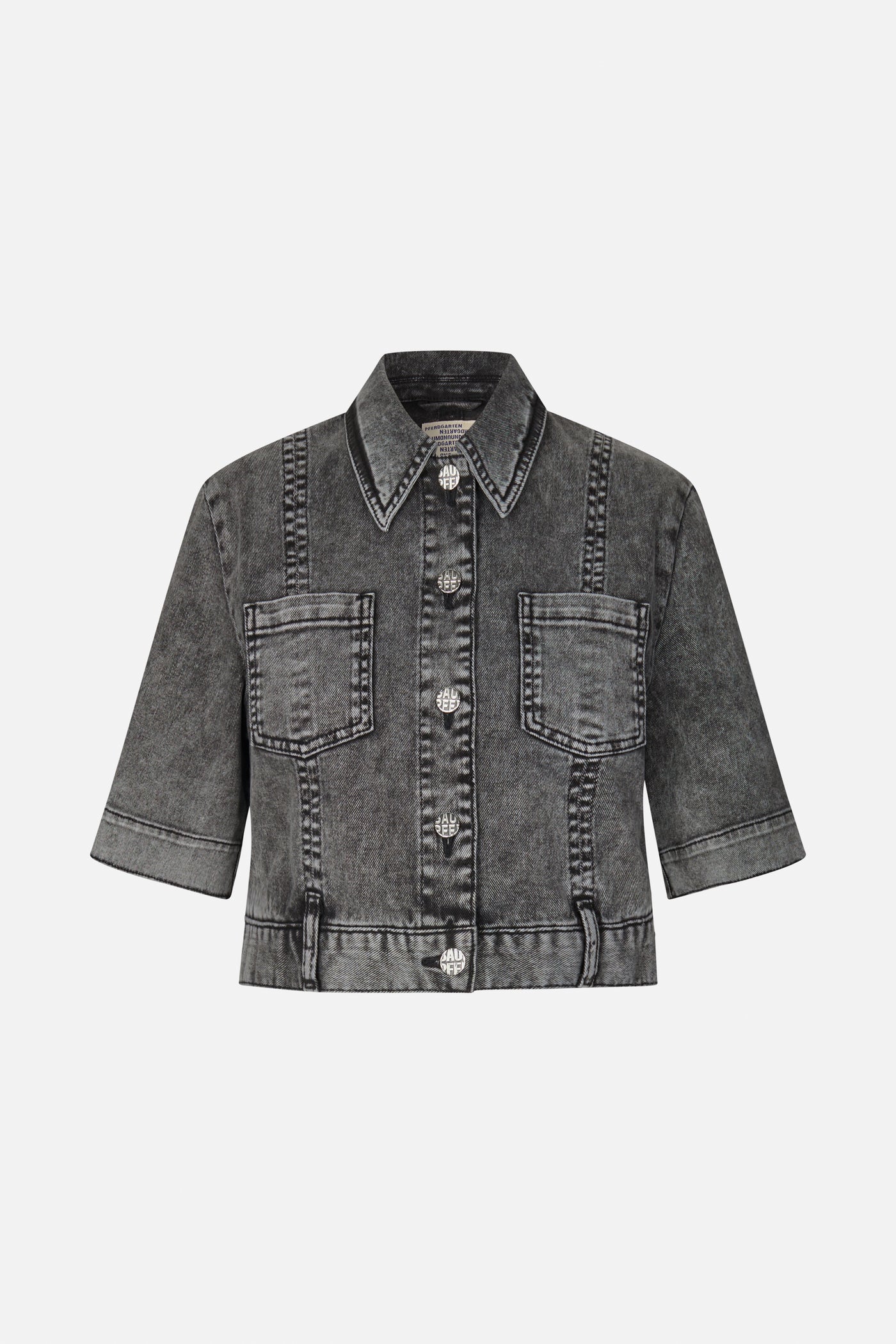 BAUM & PFRDGARTEN Shirt "Majsa" washed black
