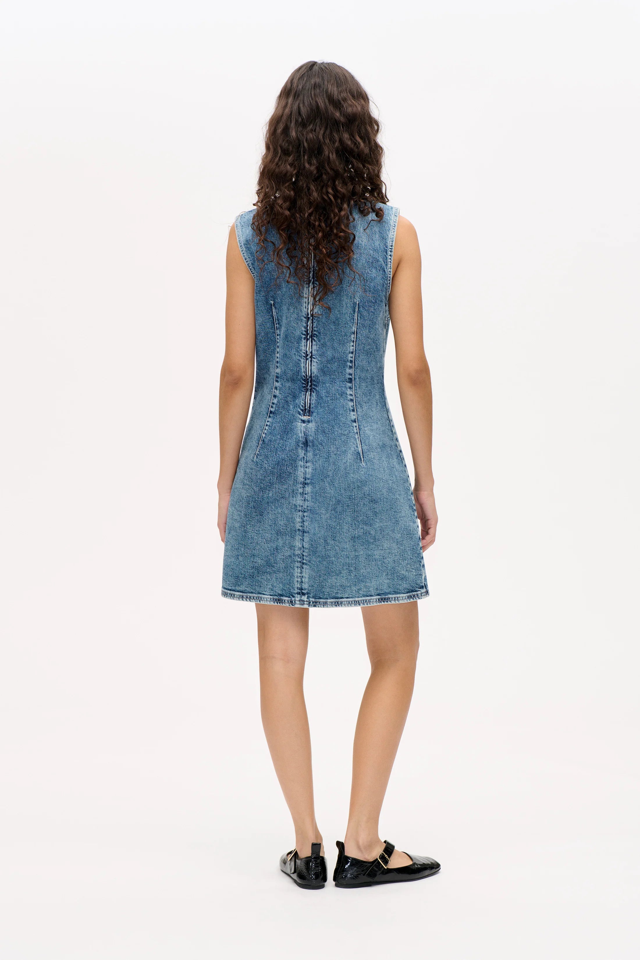 BAUM & PFERDGARTEN Dress "Ajki" light denim