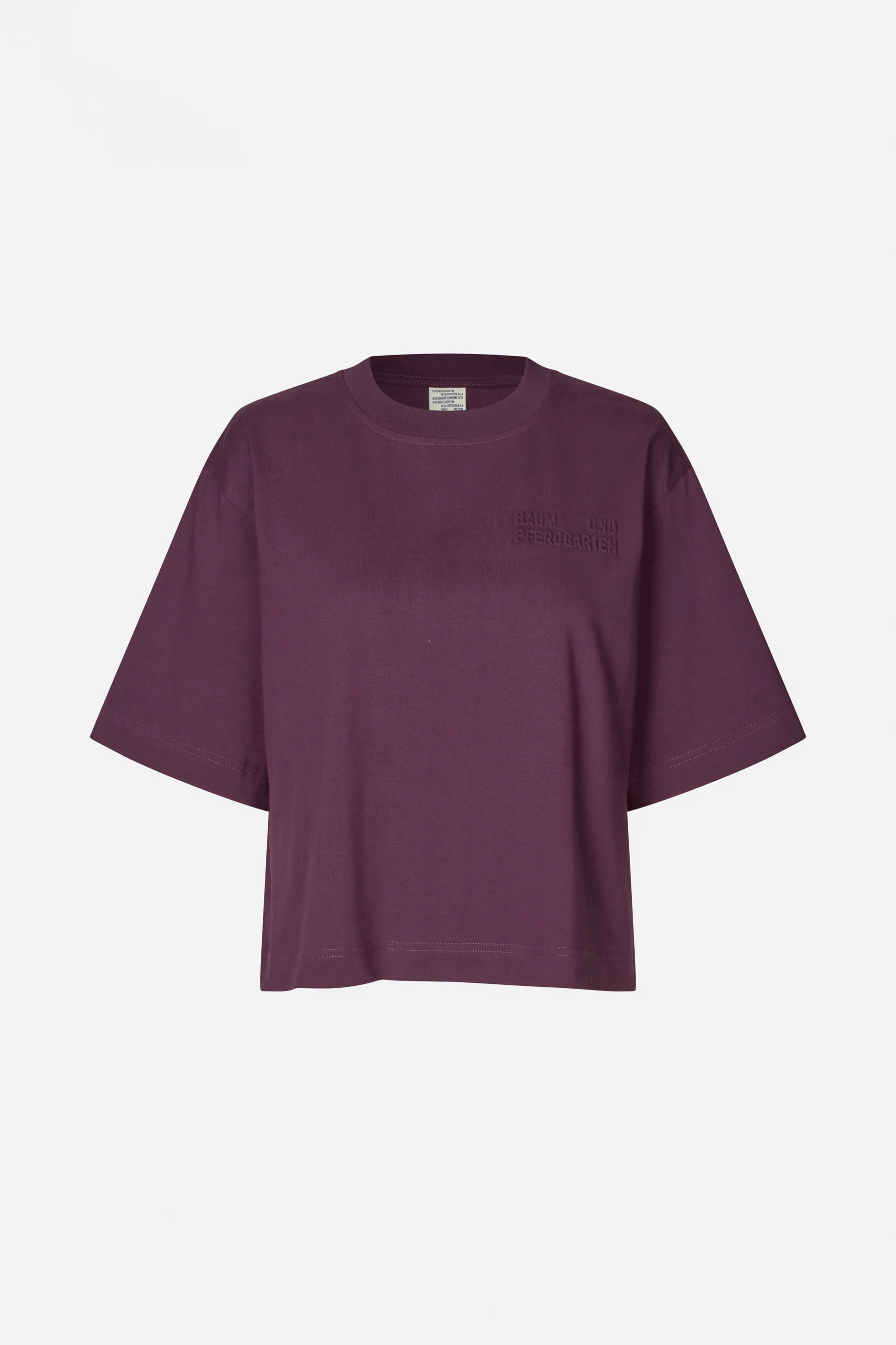 BAUM & PFERDGARTEN T-Shirt "Jiana" plum