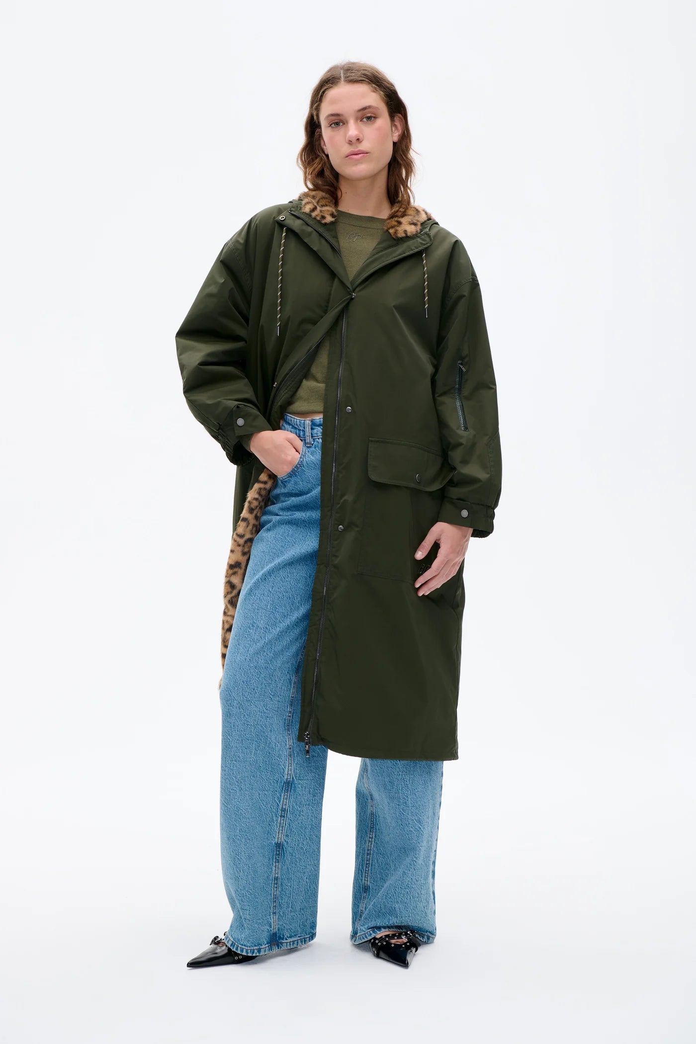 BAUM & PFERDGARTEN Coat "Demi" green