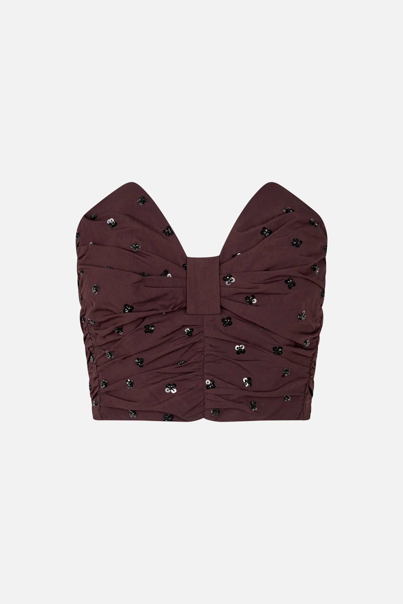 BAUM & PFERDGARTEN Top "Meila" burgundy