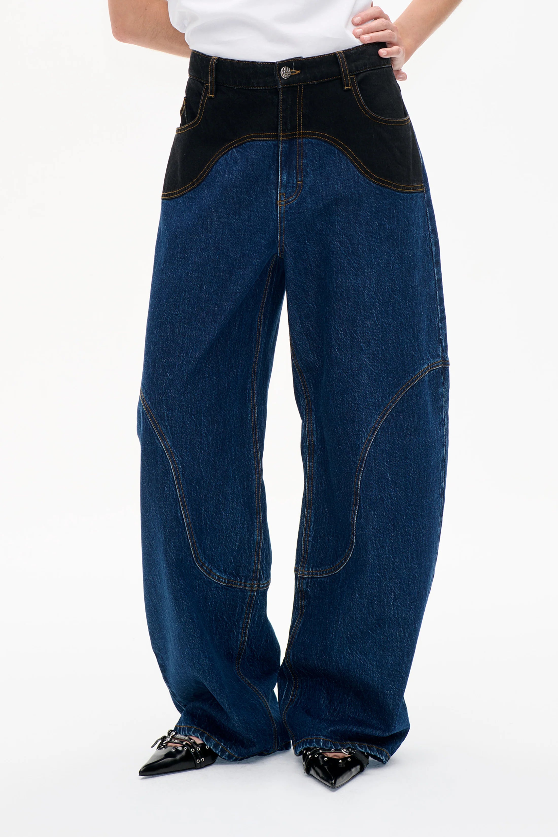 BAUM & PFERDGARTEN Jeans "Napoleon" blue/black