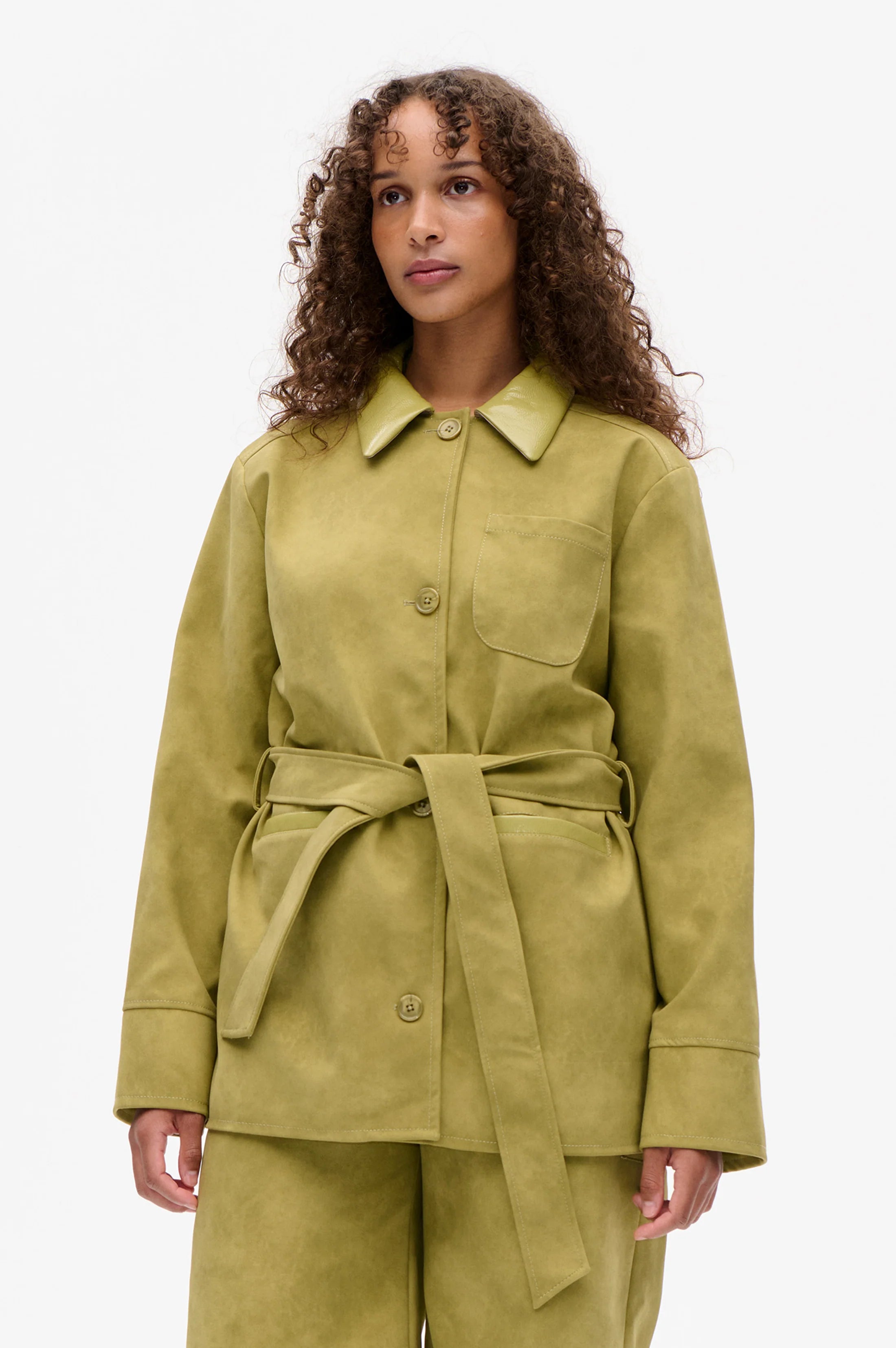 BAUM & PFERDGARTEN Jacket "Brodie" green moss