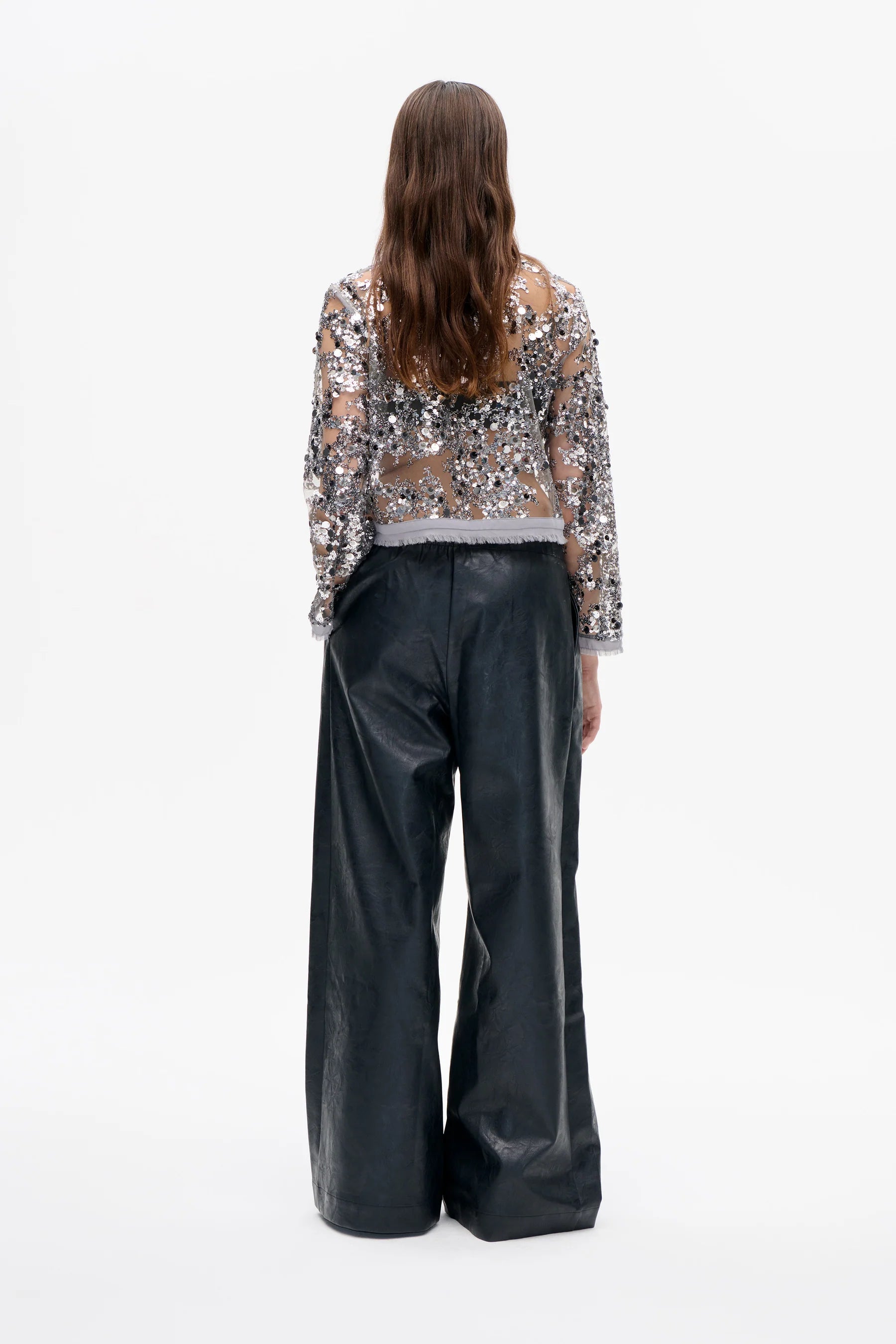 BAUM & PFERDGARTEN Jacket "Bethina" grey sequins