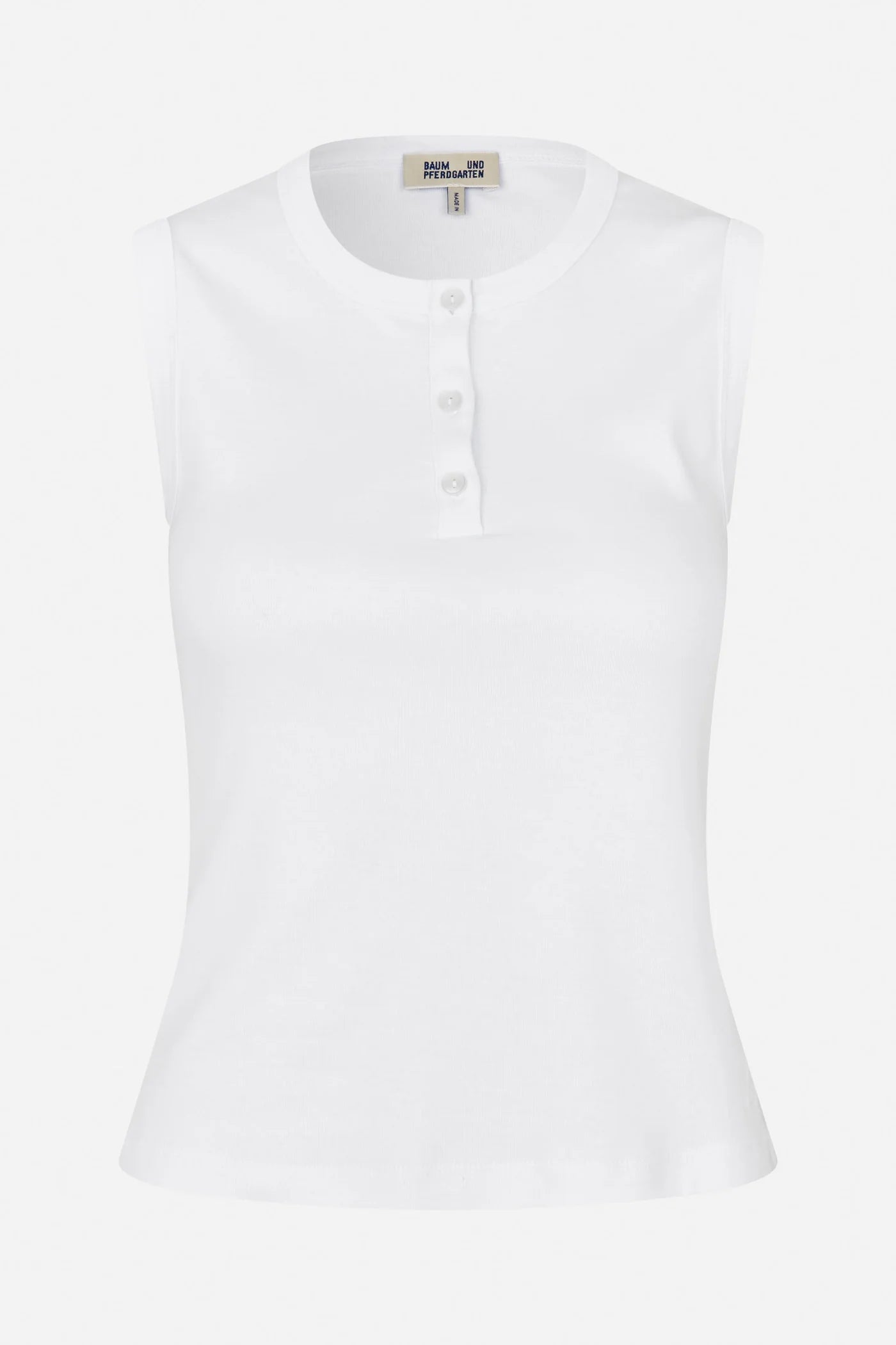 BAUM & PFERDGARTEN Top "Jony" bright white