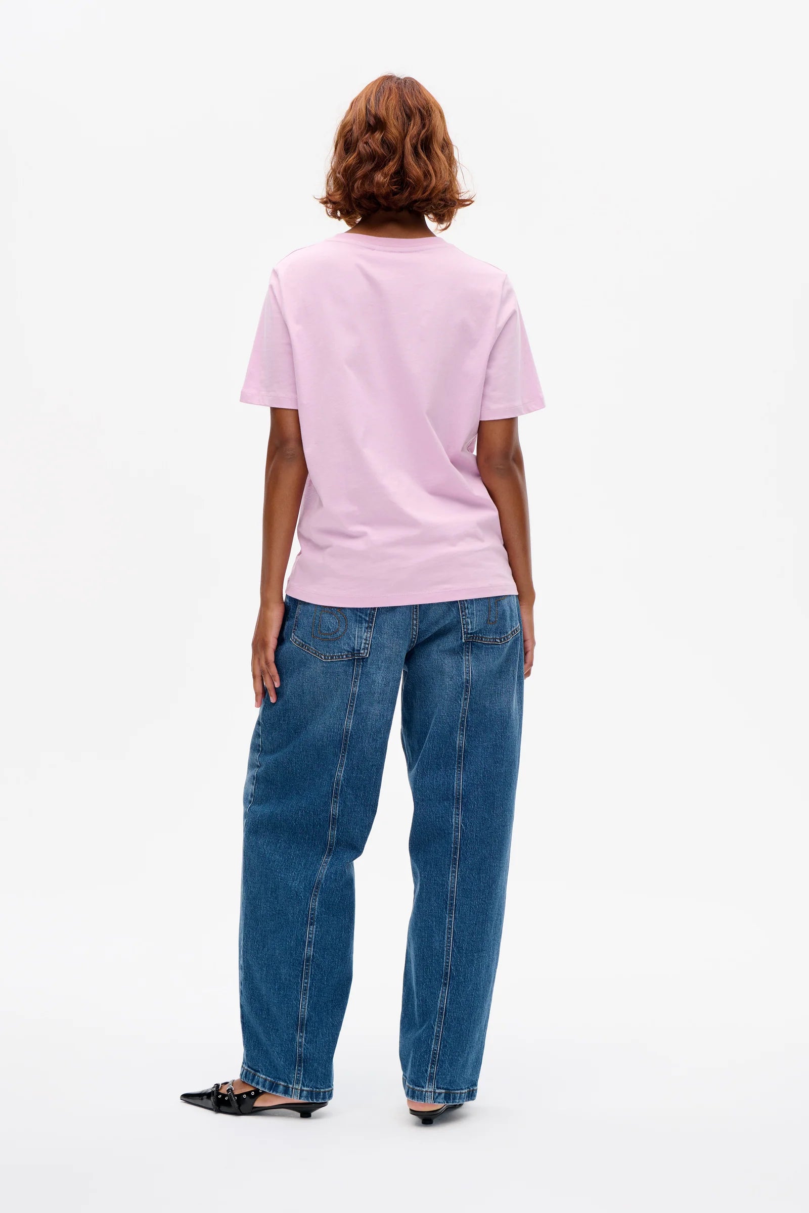 BAUM & PFERDGARTEN T-Shirt "Jawo" lilac pink
