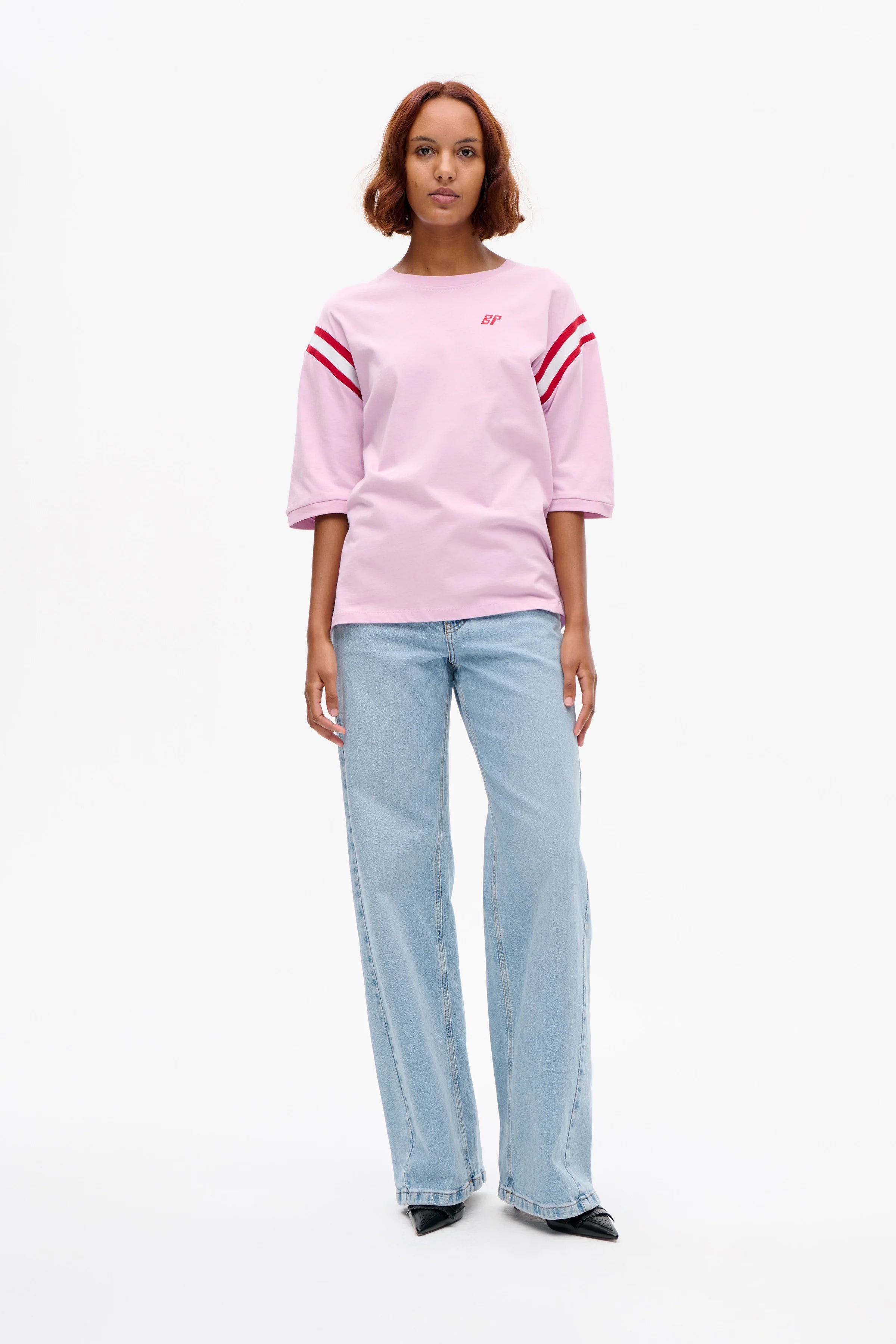 BAUM & PFERDGARTEN T-Shirt "July" lilac pink