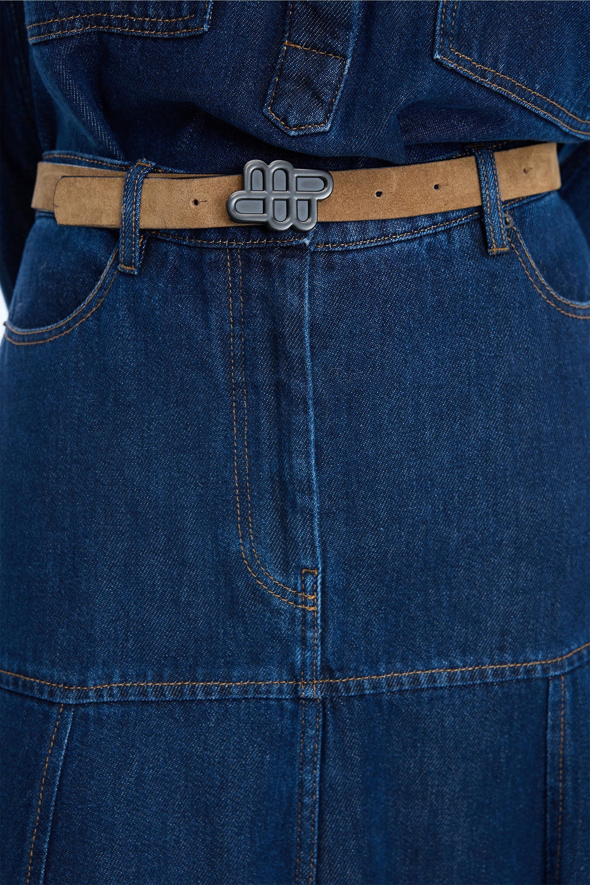 MUNTHE Skirt "Tuxya" indigo