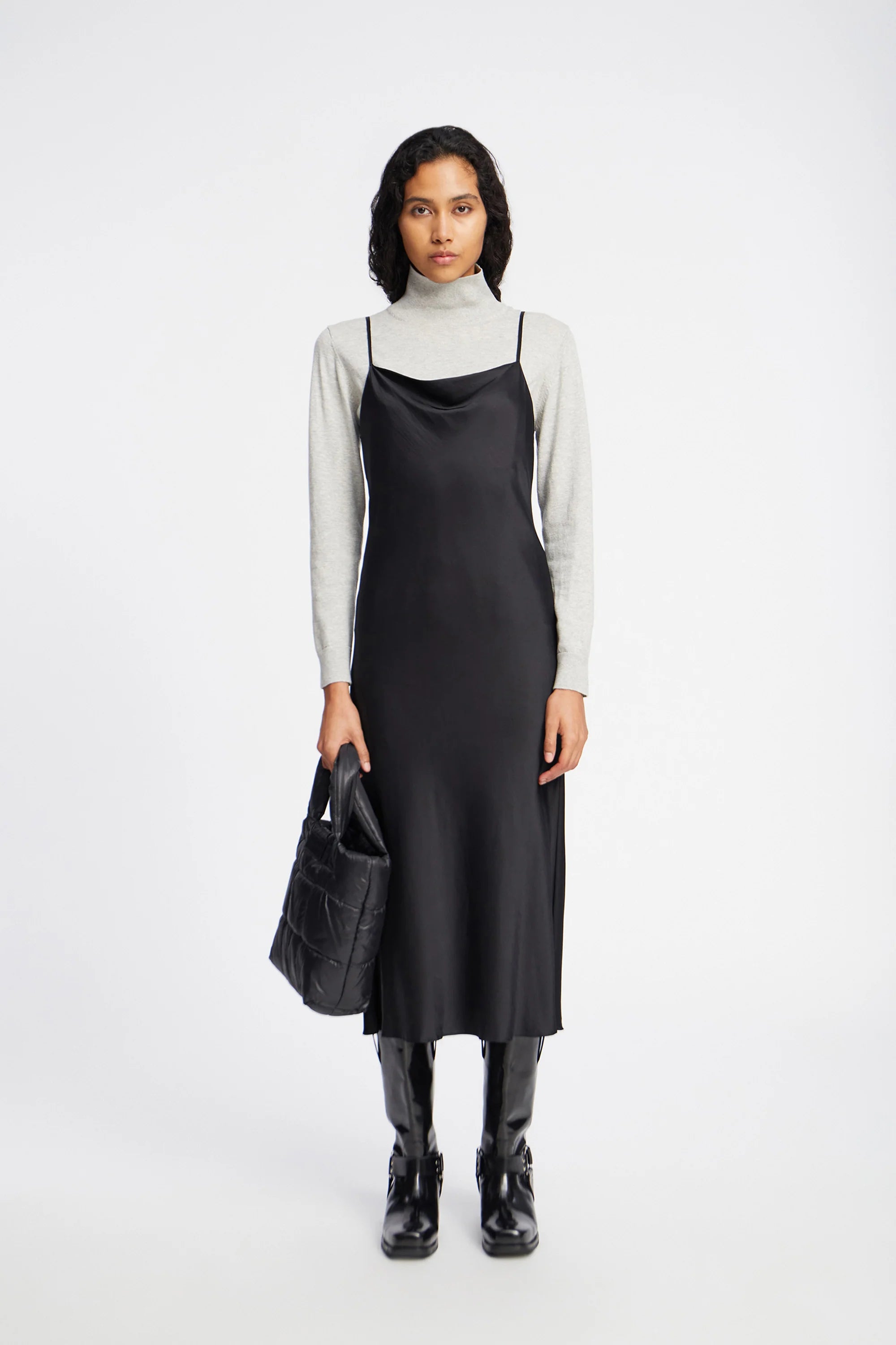 MUNTHE Dress "Babyloma" black