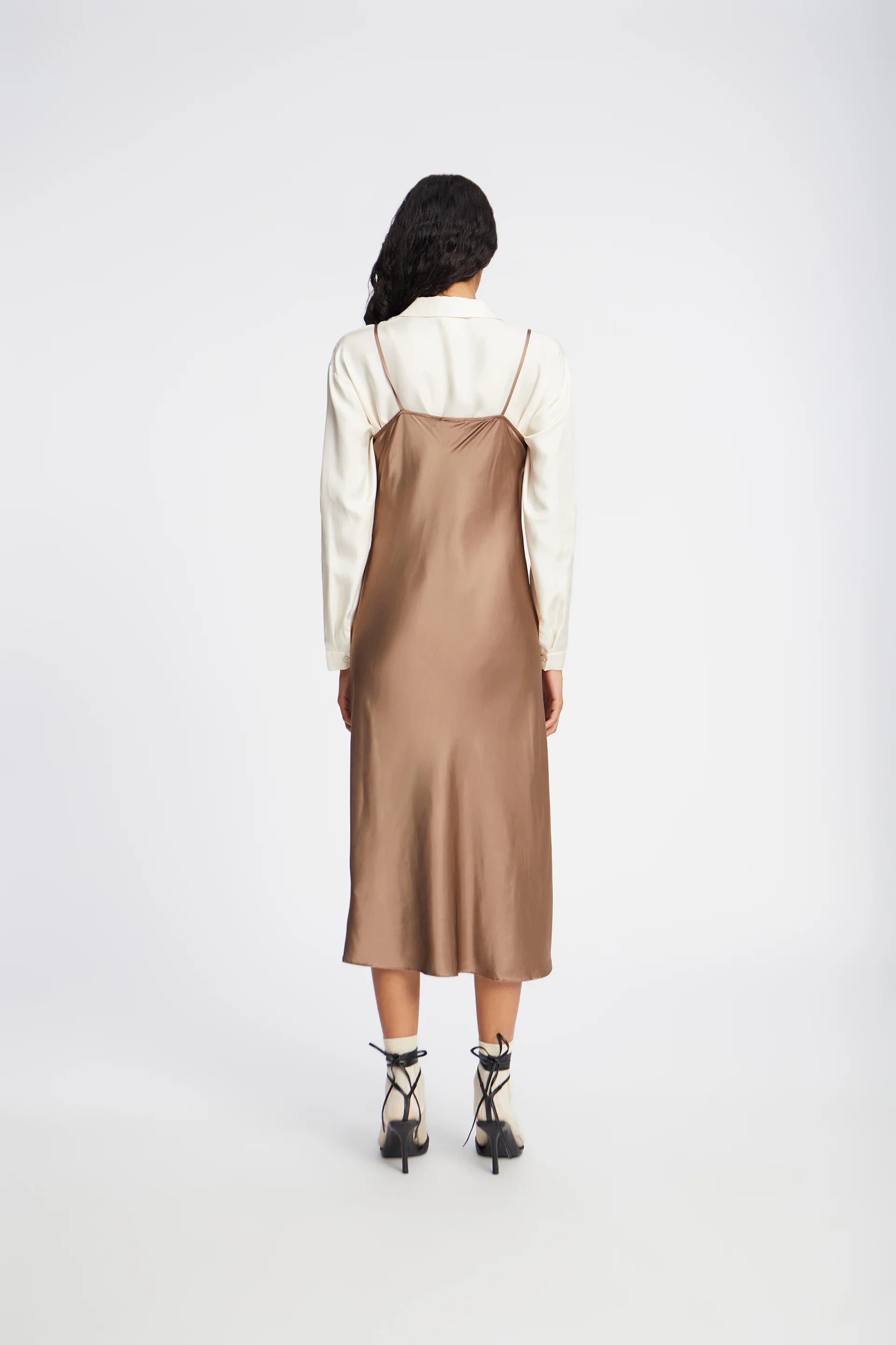 MUNTHE Dress "Babyloma" camel