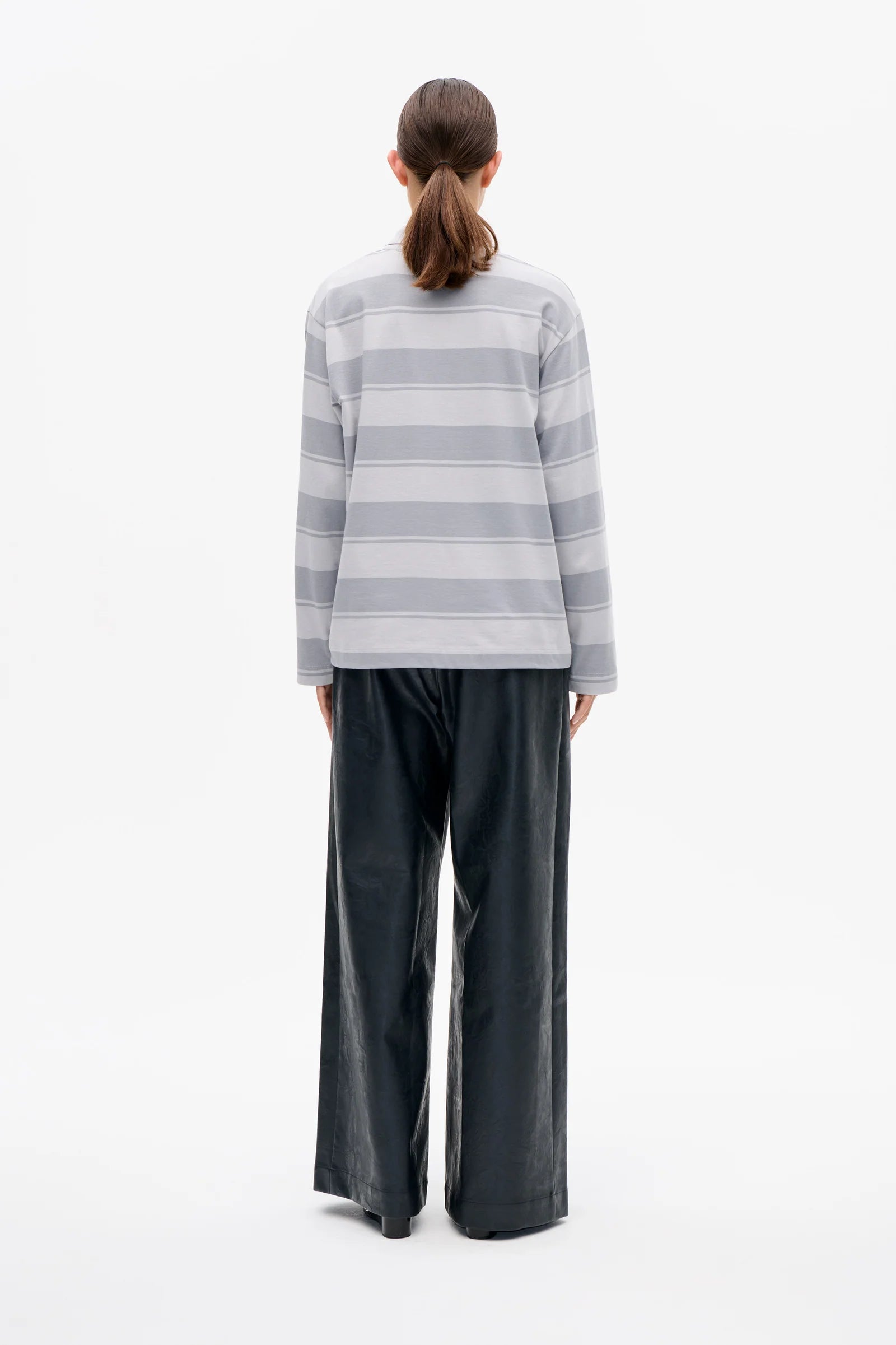 BAUM & PFERDGARTEN Top Polo "Jeanne" grey