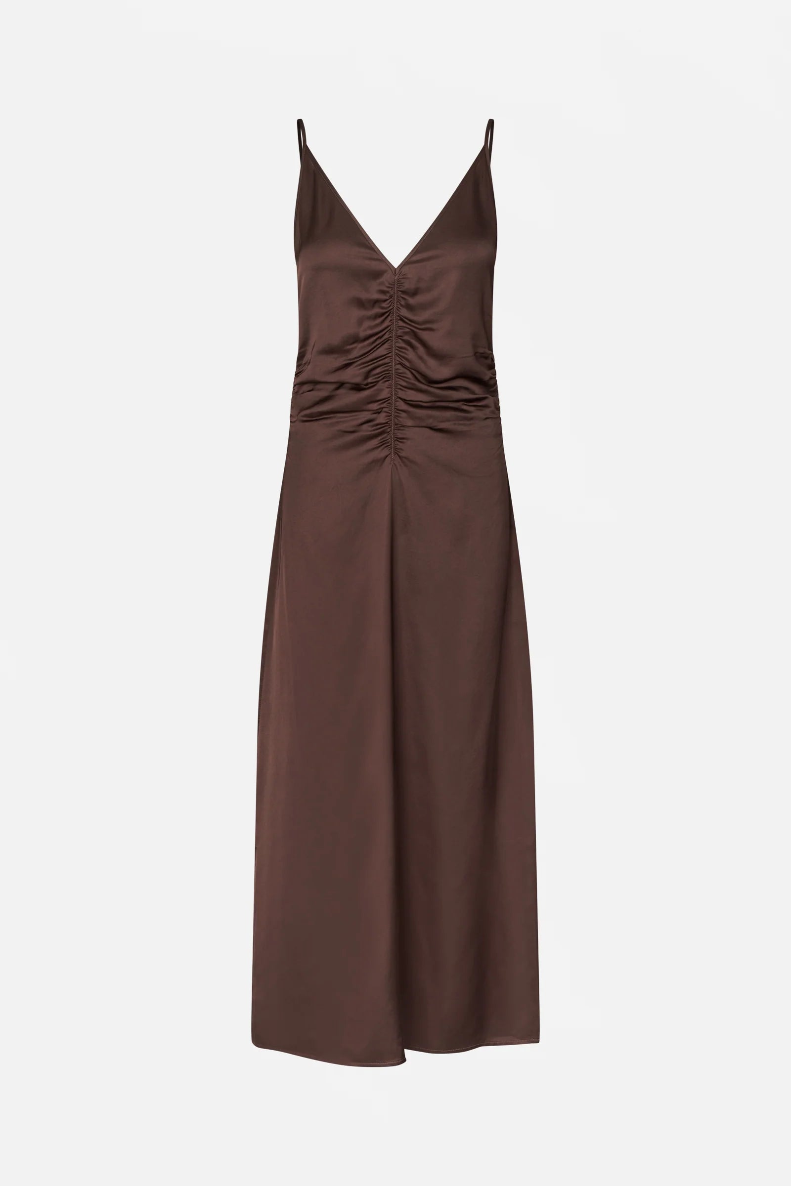 BAUM & PFERDGARTEN Dress "Atalia" coffee bean brown