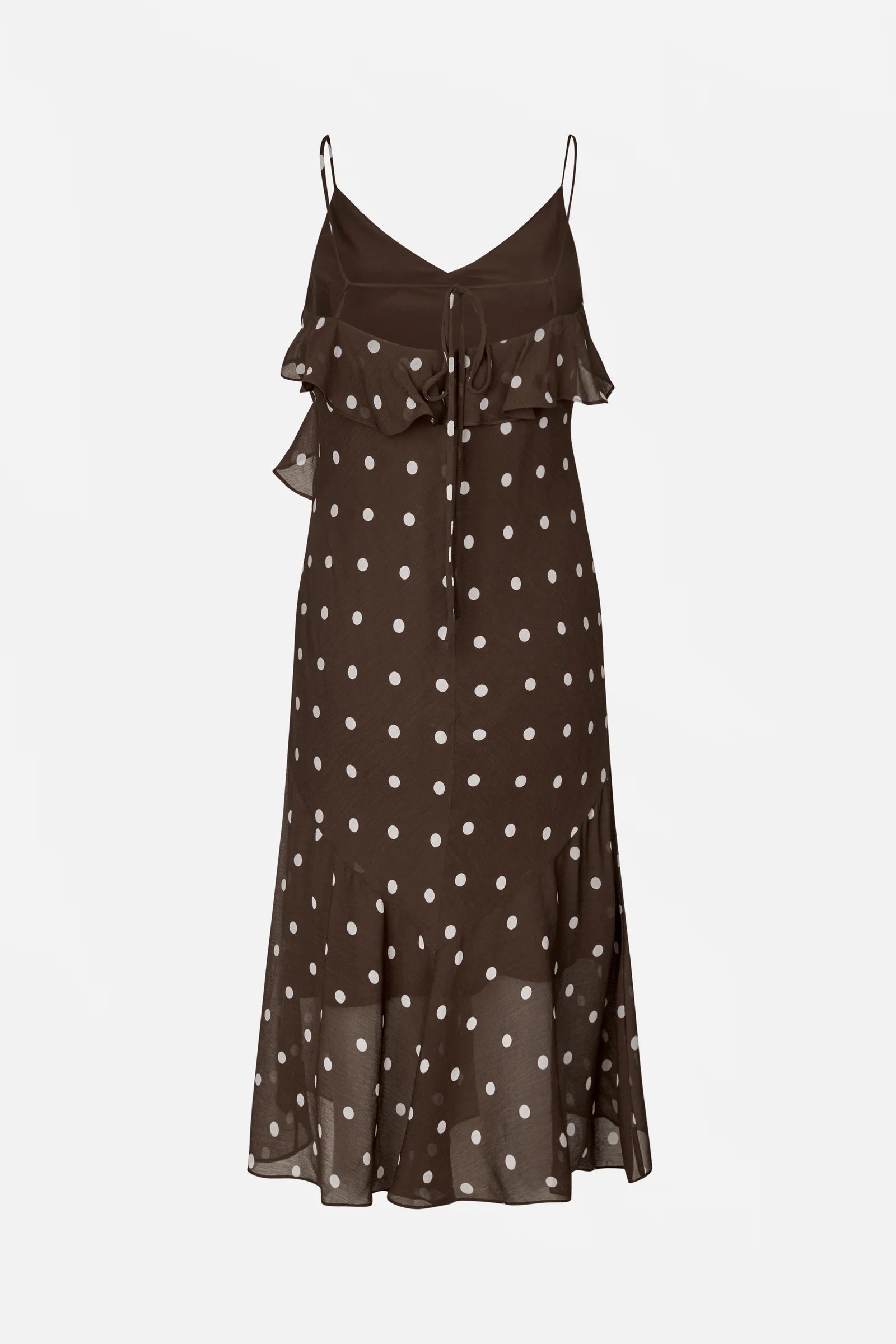BAUM & PFERDGARTEN Dress "Allis" coffee bean dots