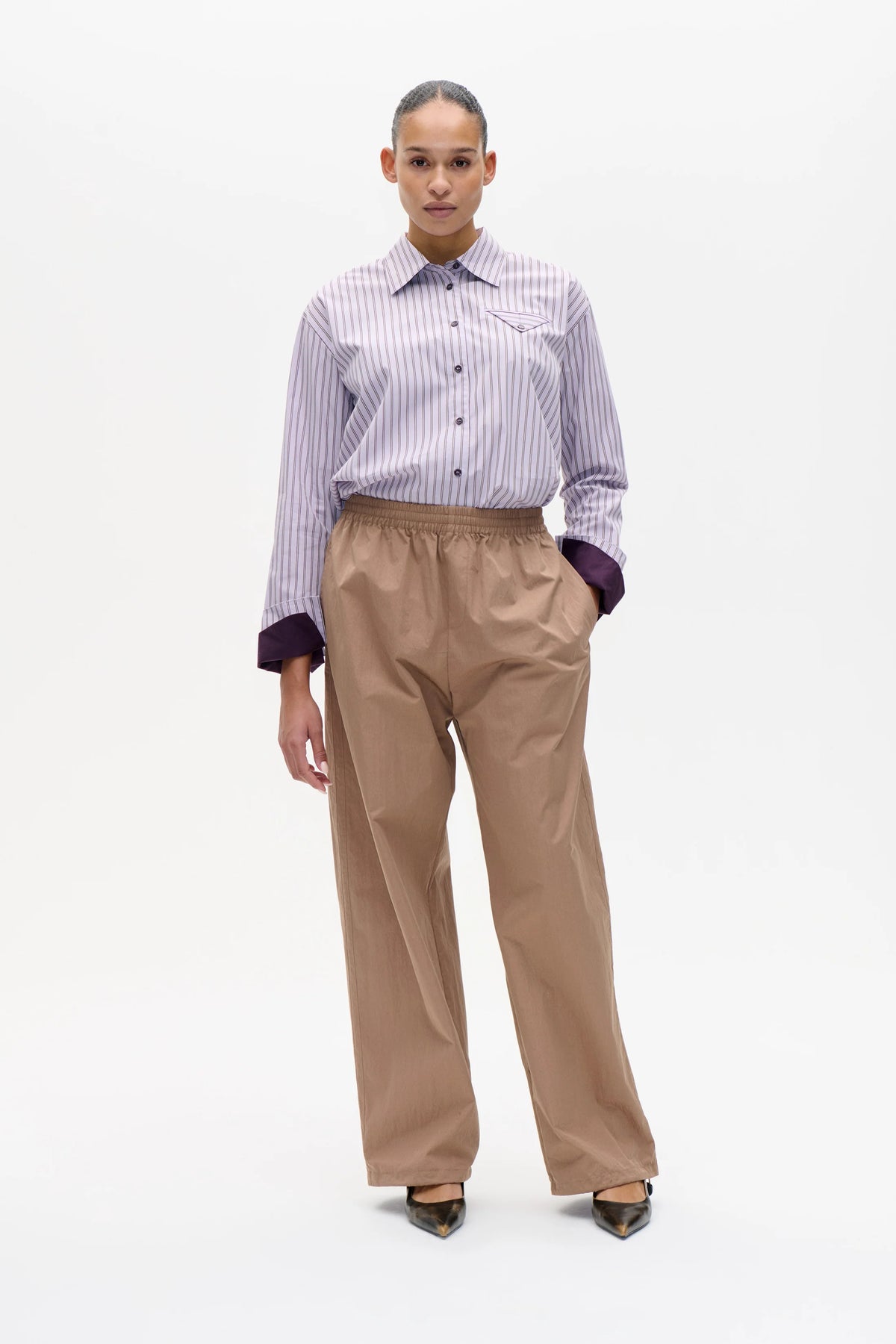 BAUM & PFERDGARTEN Pants "Nazan" camel