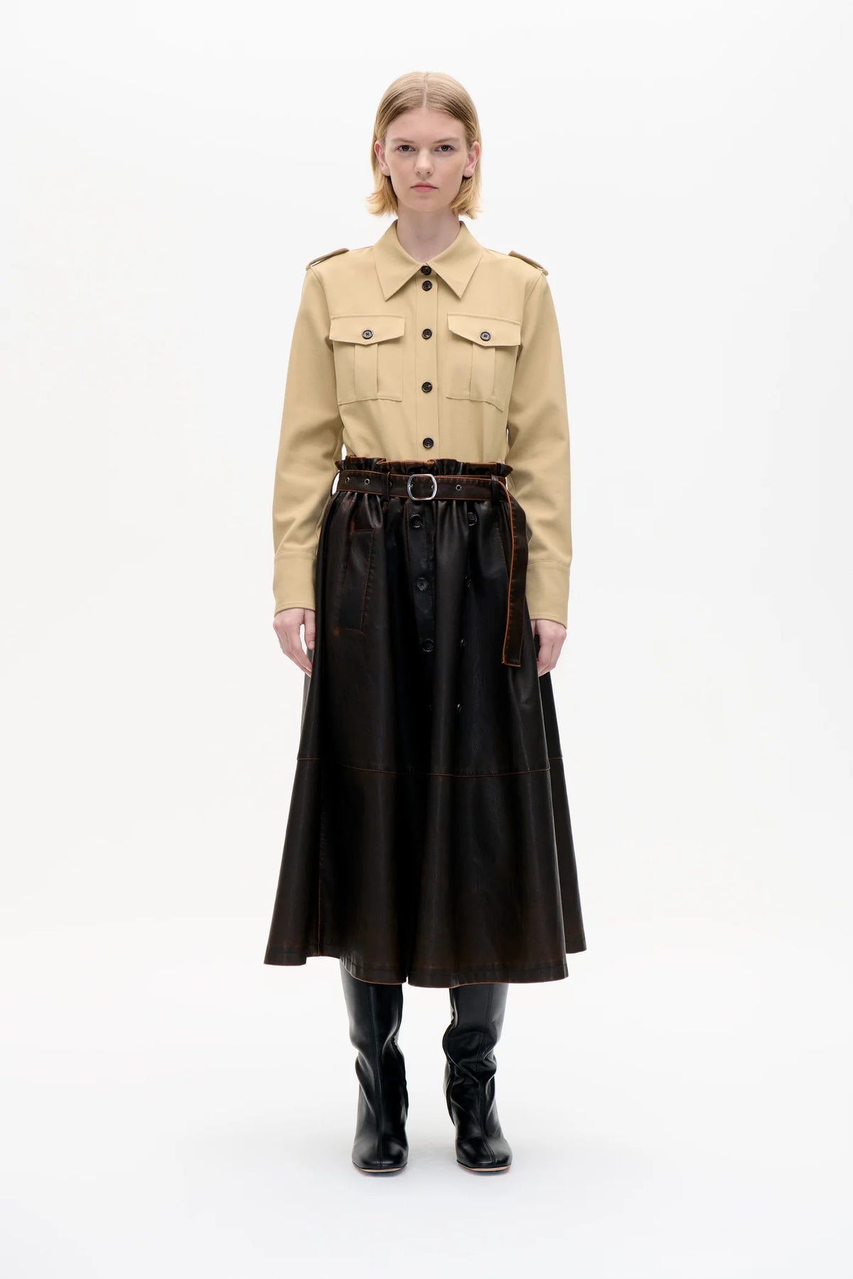BAUM & PFERDGARTEN Skirt "Saimi" brown