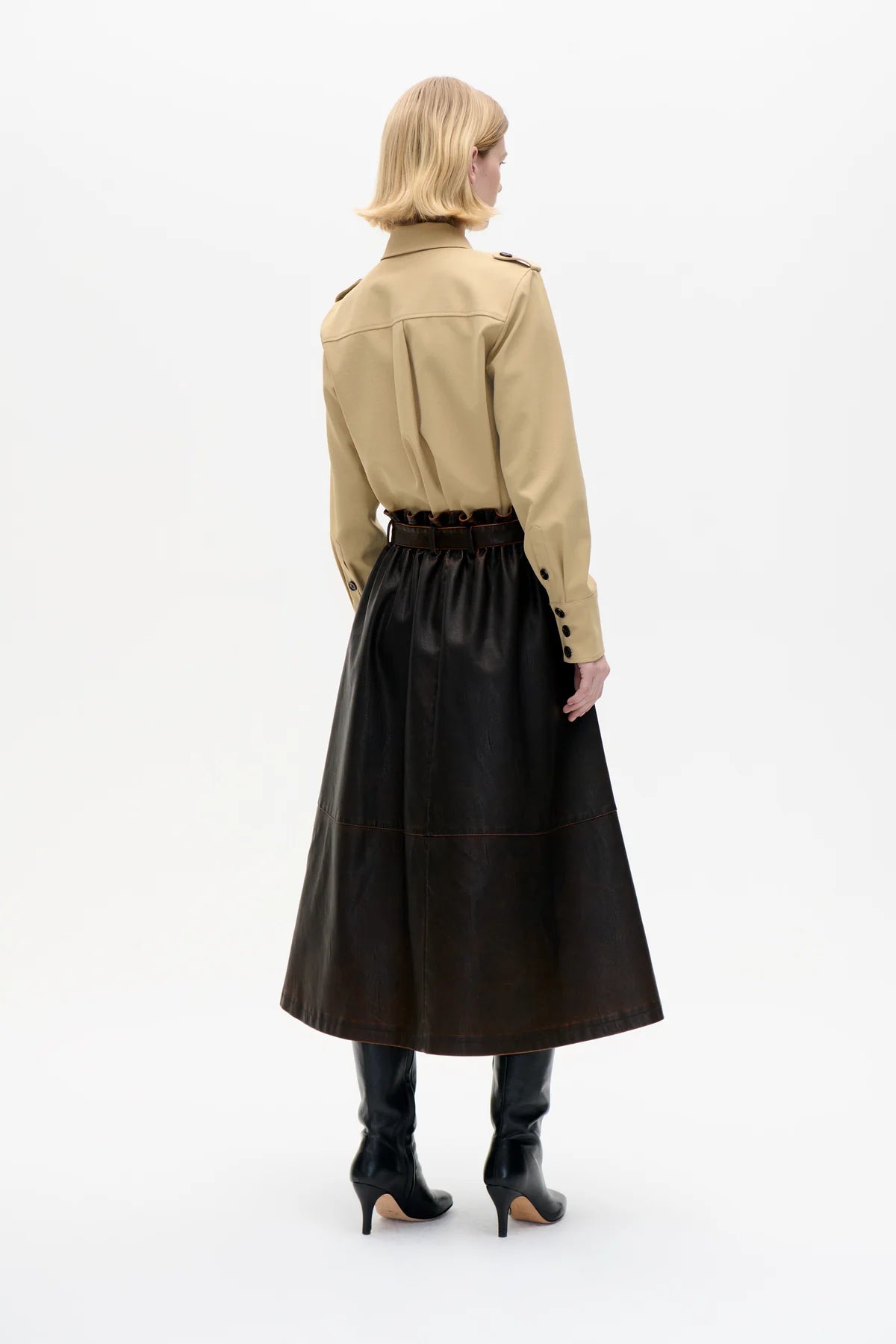 BAUM & PFERDGARTEN Skirt "Saimi" brown