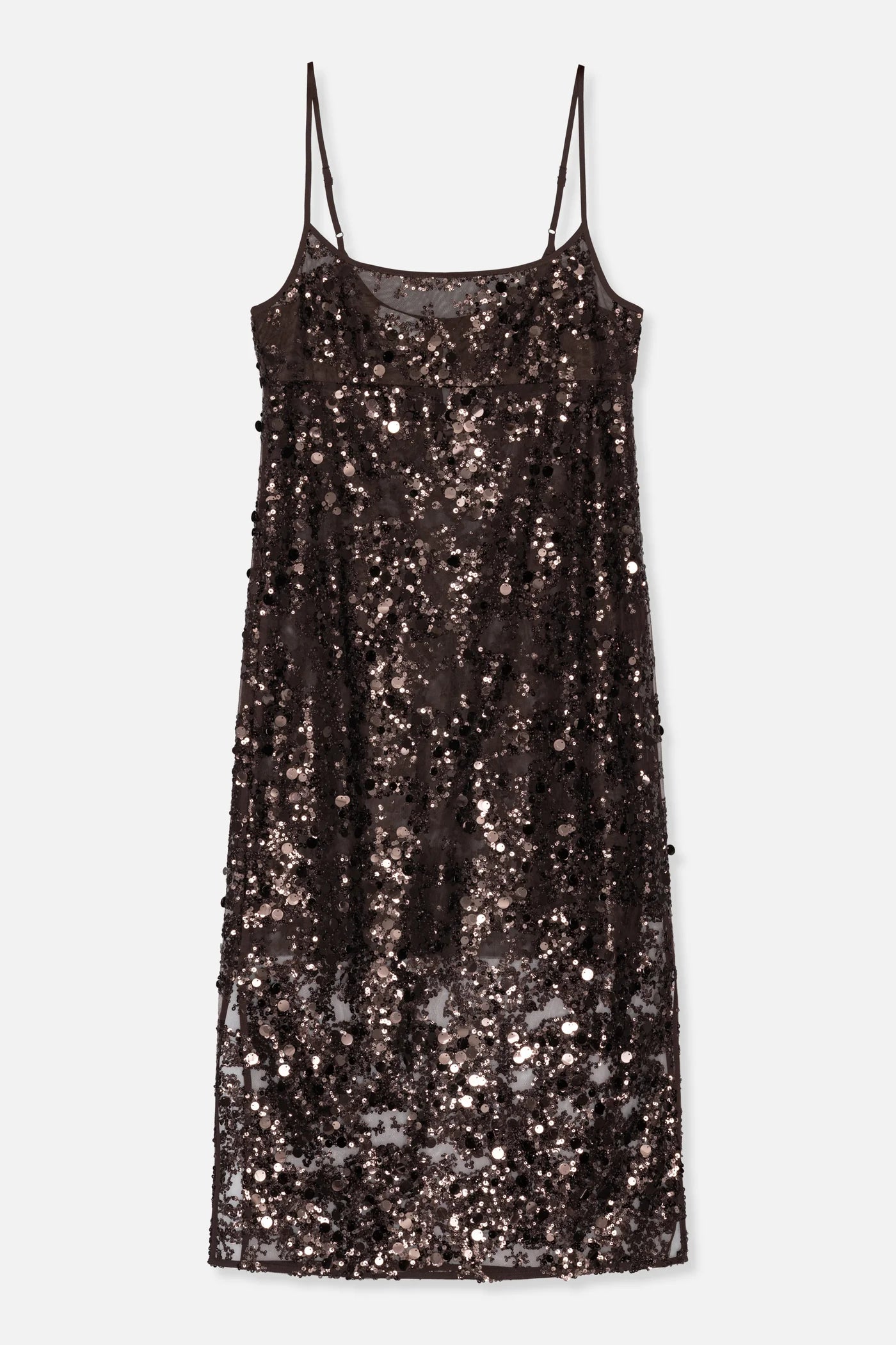 BAUM & PFERDGARTEN Dress "Avani" coffee bean brown