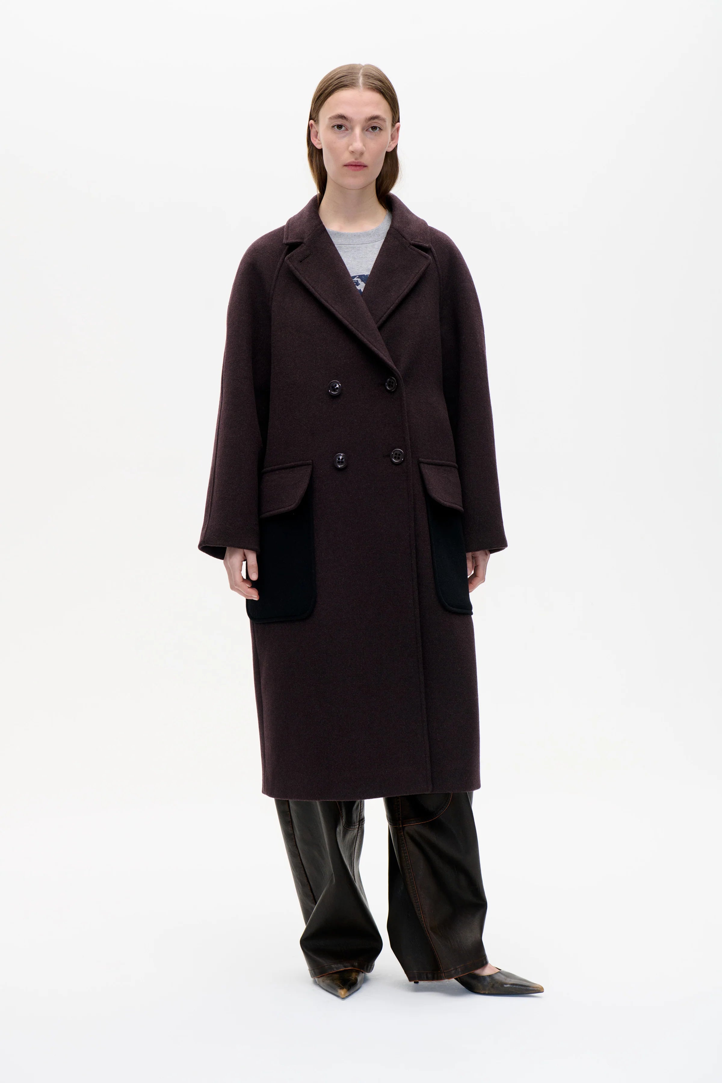 BAUM & PFERDGARTEN Coat "Dacia" molé brown