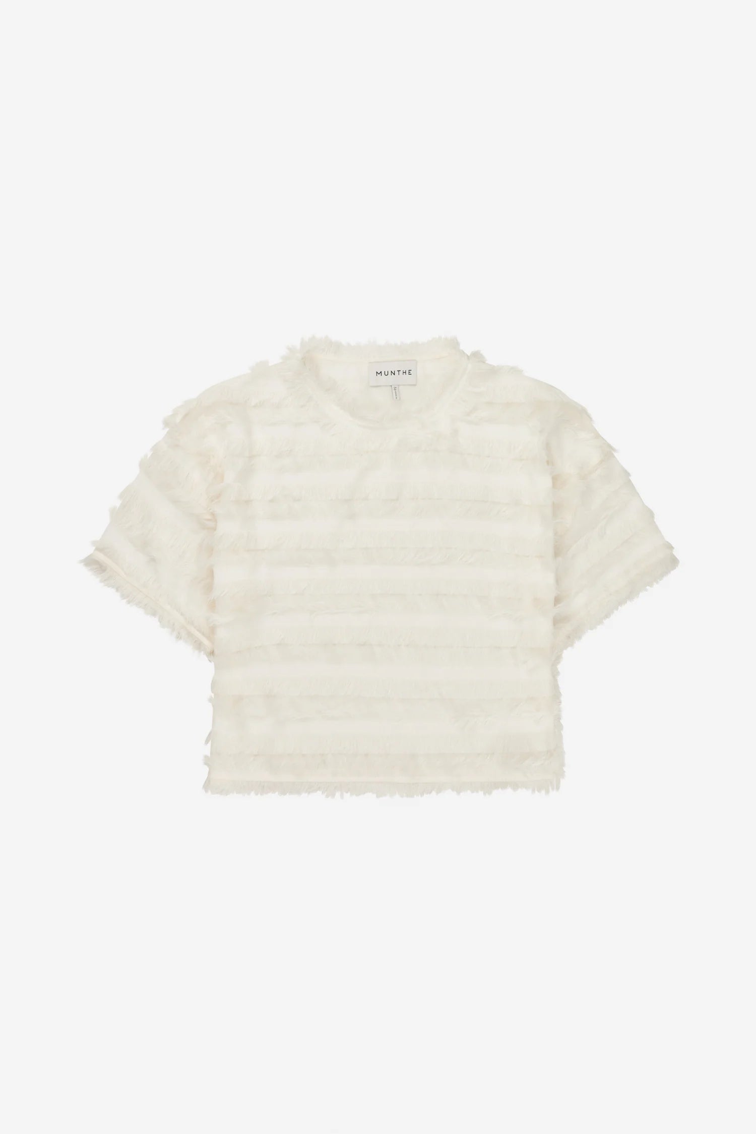 MUNTHE Top "Lipona" ivory