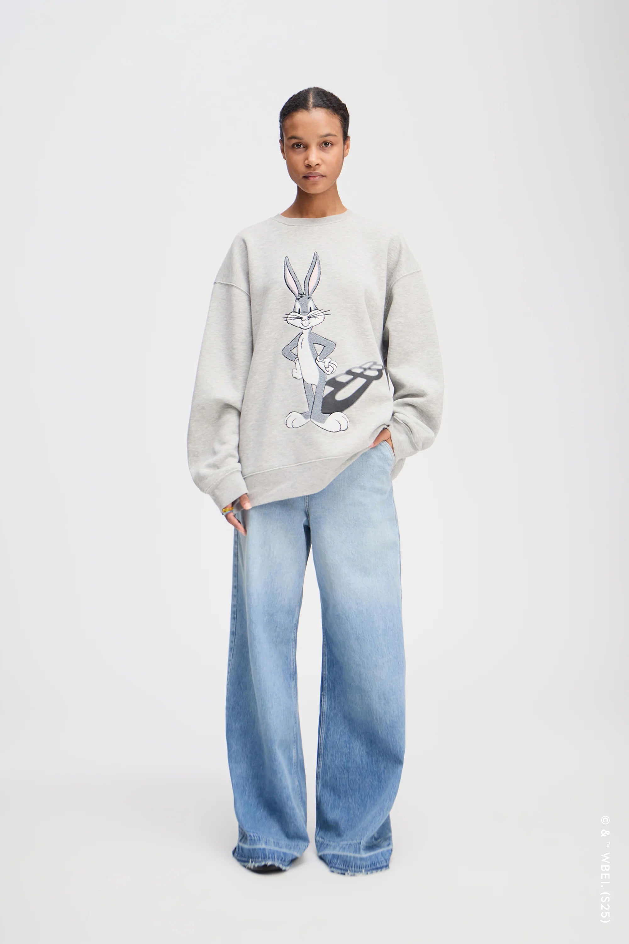 MUNTHE sweater "Lami" light grey