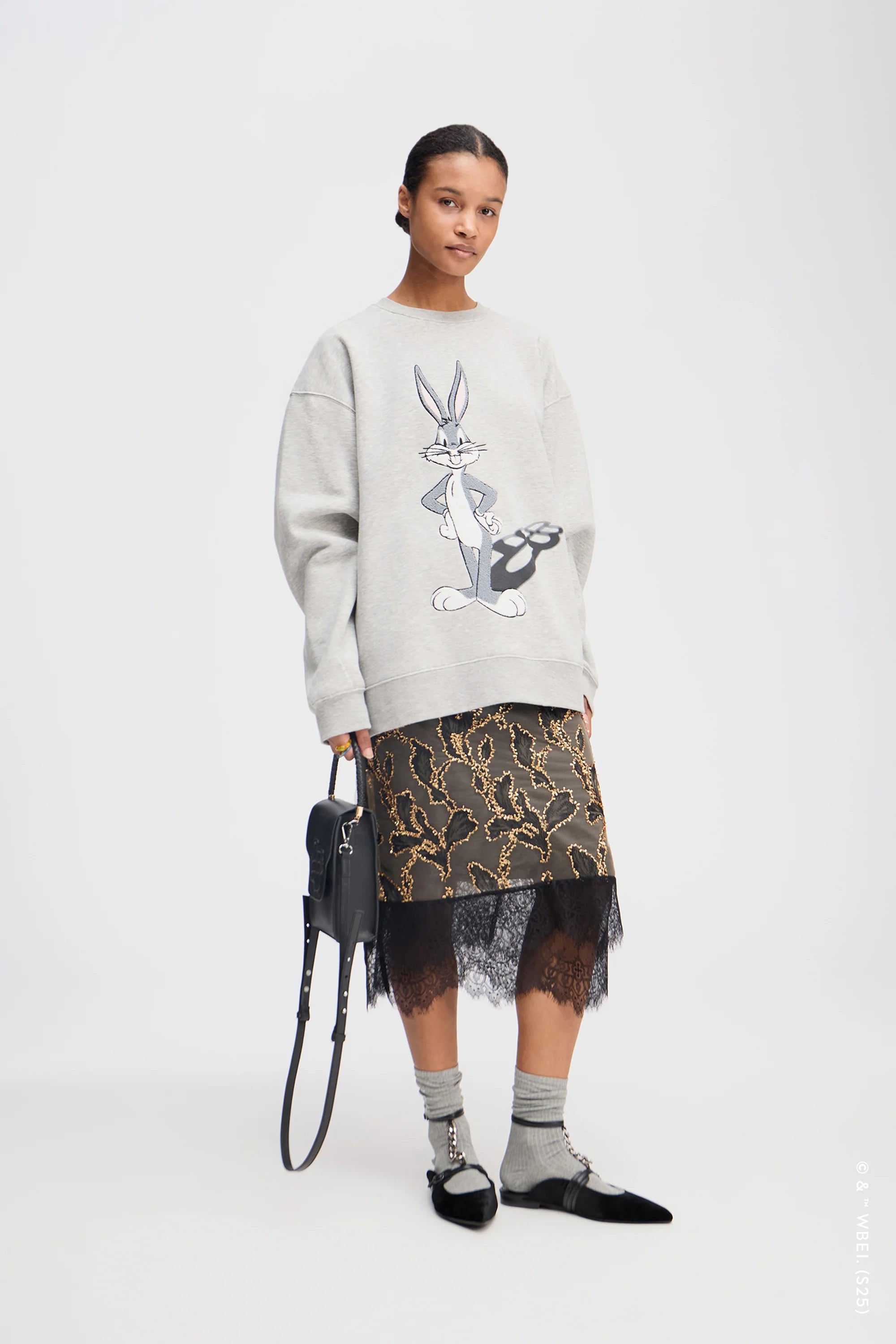 MUNTHE sweater "Lami" light grey