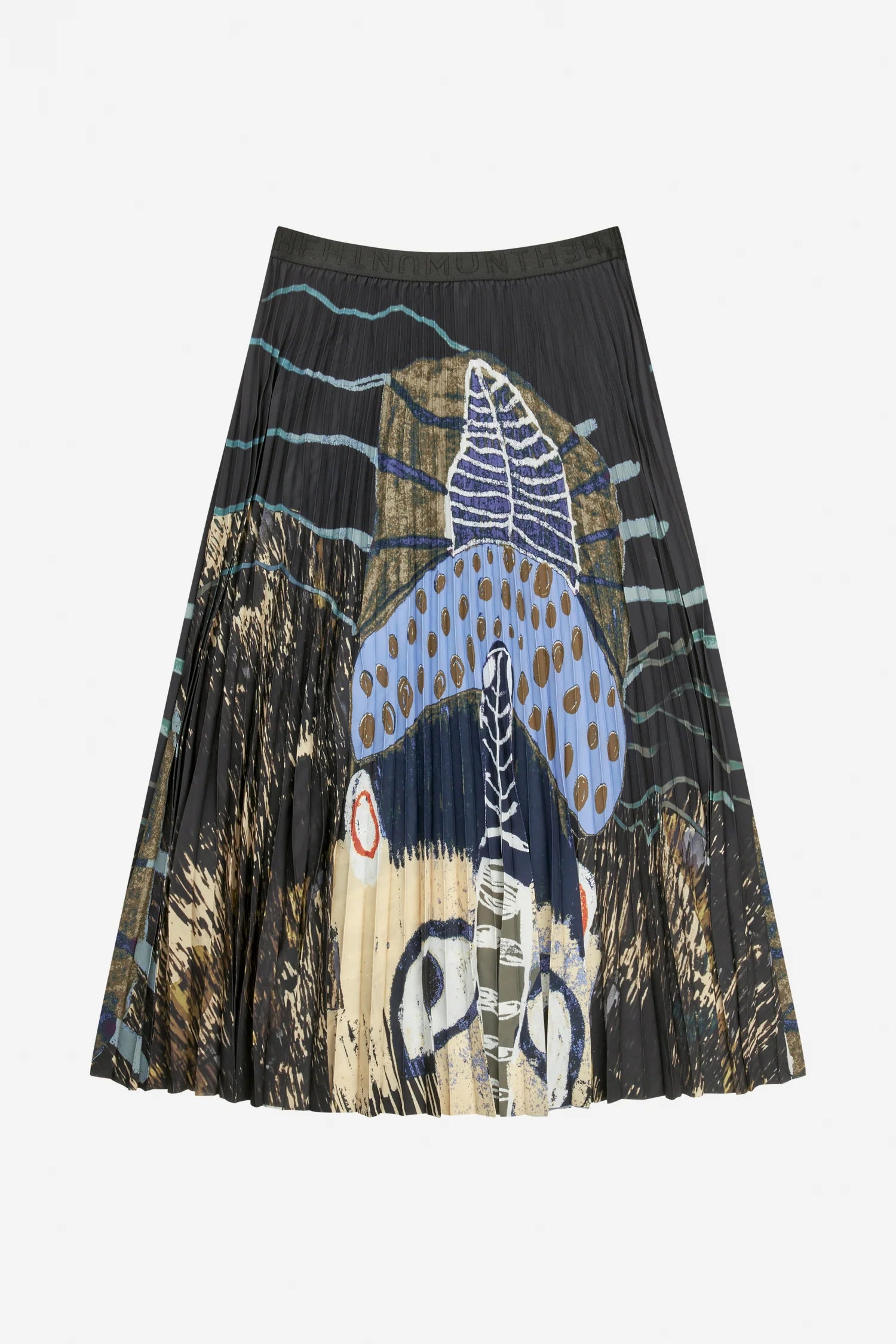 MUNTHE Skirt "Charming" black print