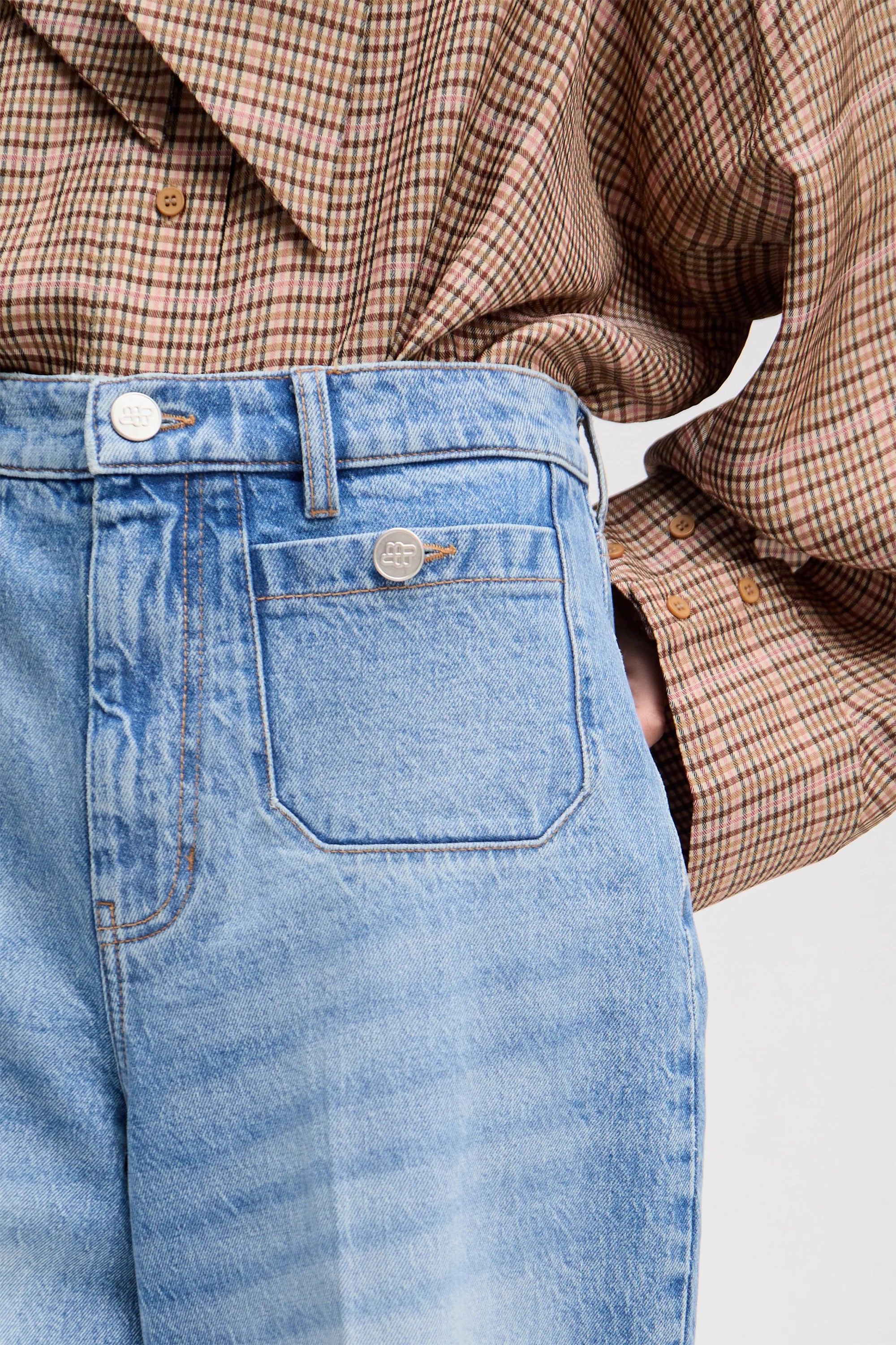 MUNTHE jeans "Lodwar" light blue
