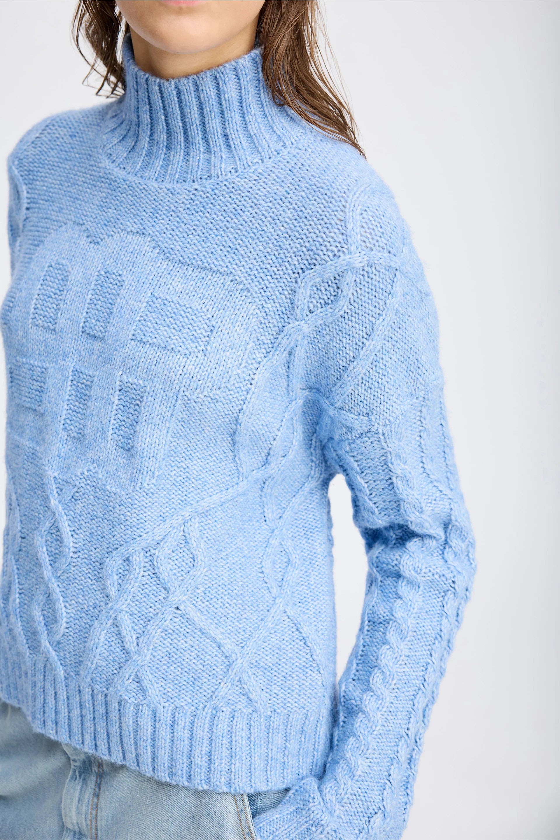 MUNTHE Pullover "Loganberry" blue