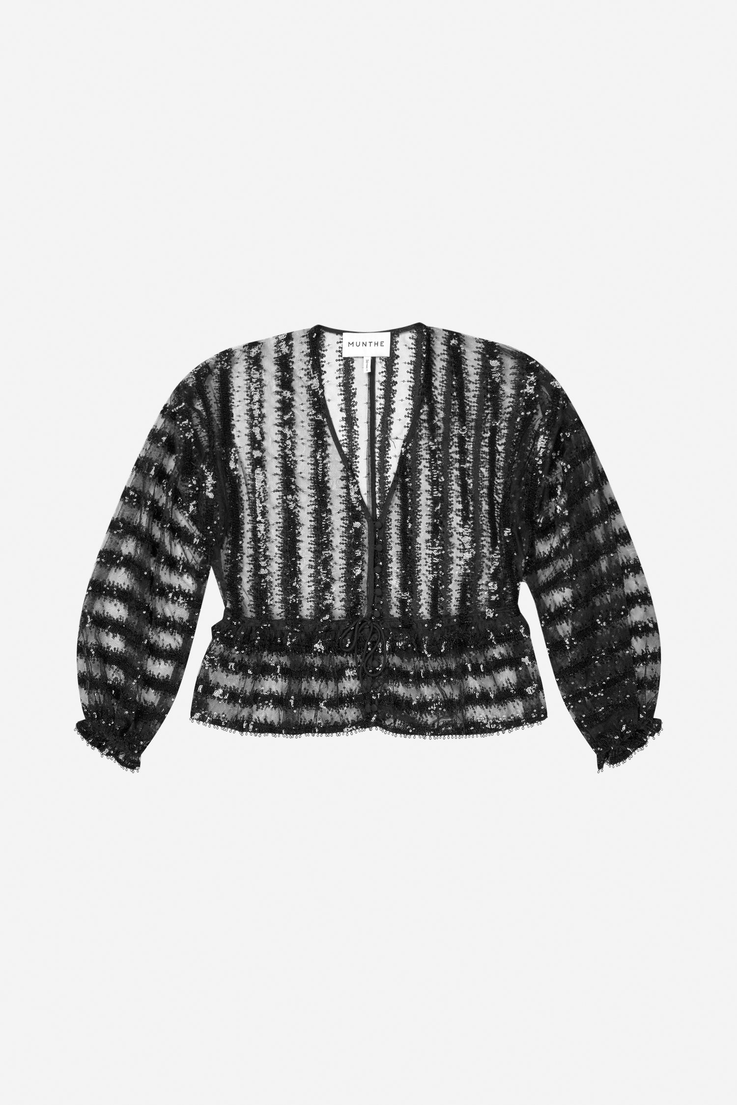 MUNTHE Blouse "Remona" black
