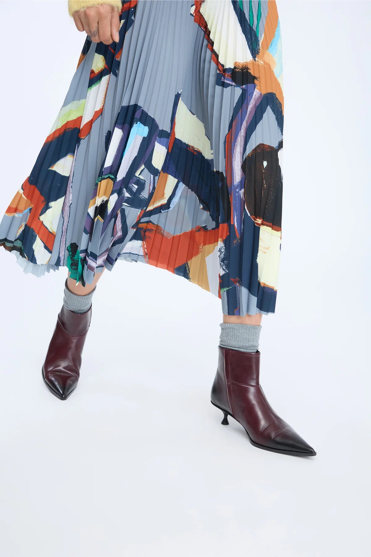 MUNTHE Skirt "Charming" grey