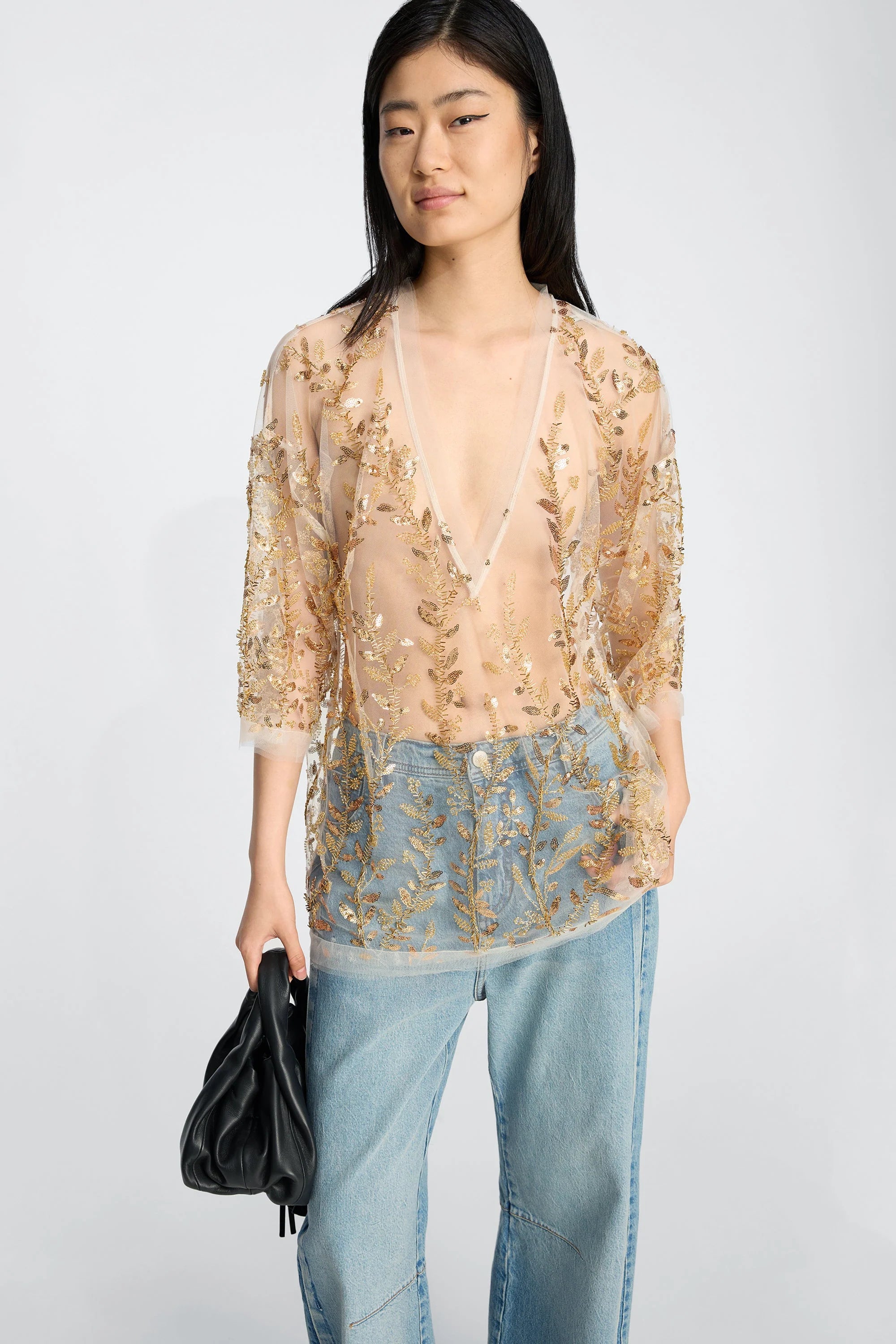 MUNTHE Top "Babur" gold